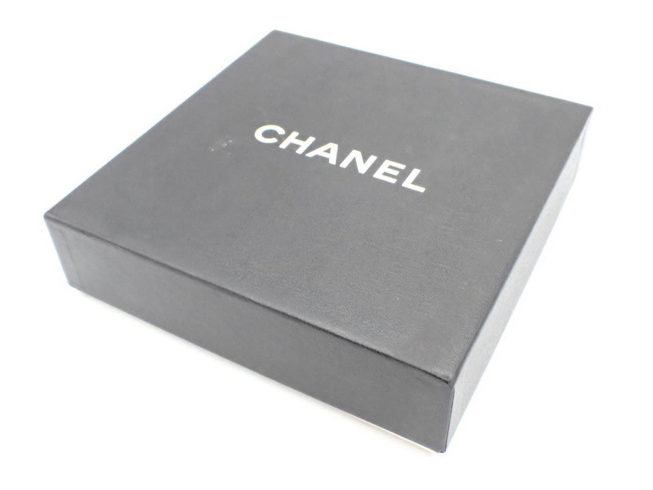 GP Rhinestone Coco Mark Gripoix Circle Necklace (with box) — view 4