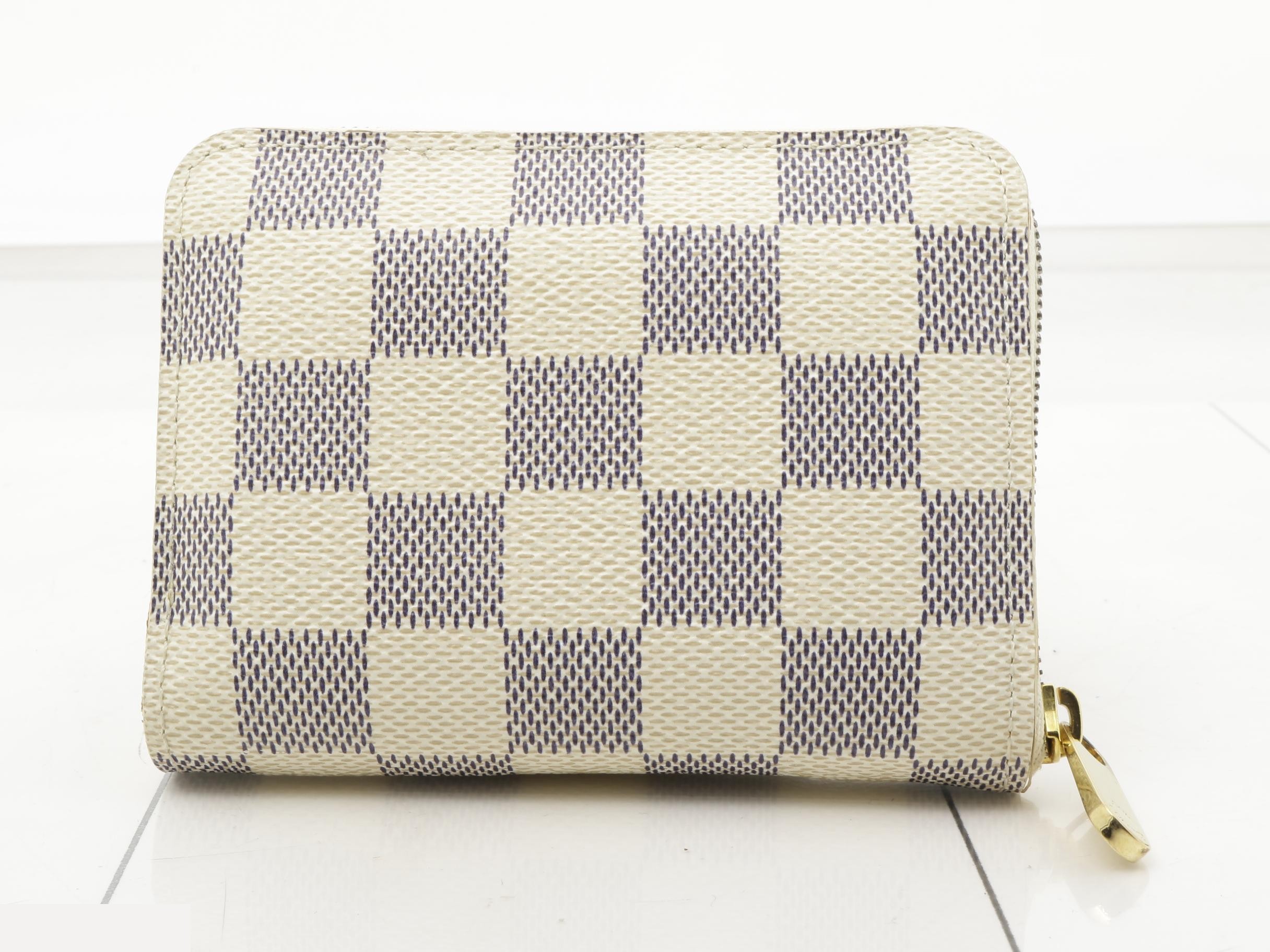 Damier Azur Zippy Coin Purse Coin Case — view 2