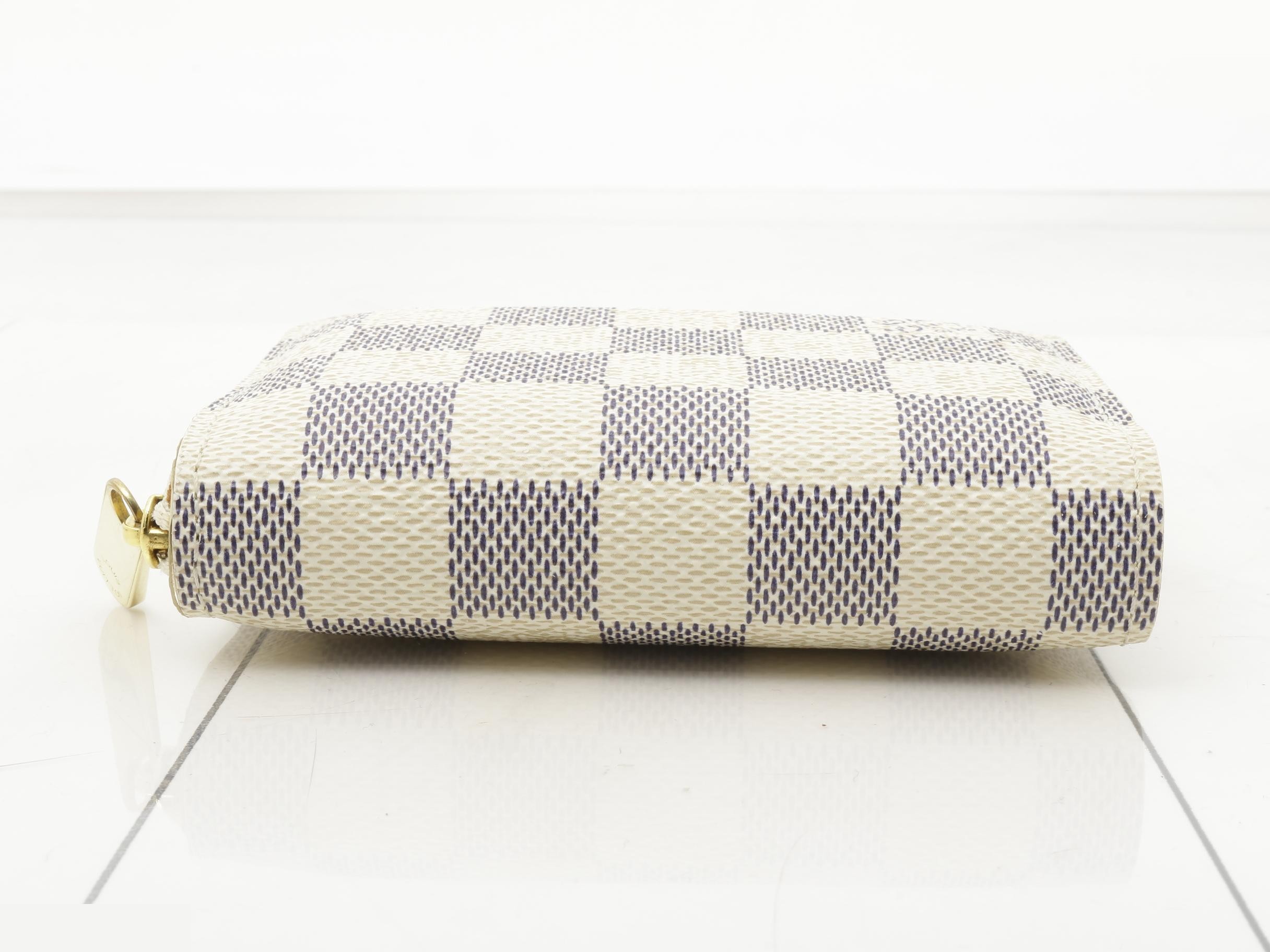 Damier Azur Zippy Coin Purse Coin Case — view 3