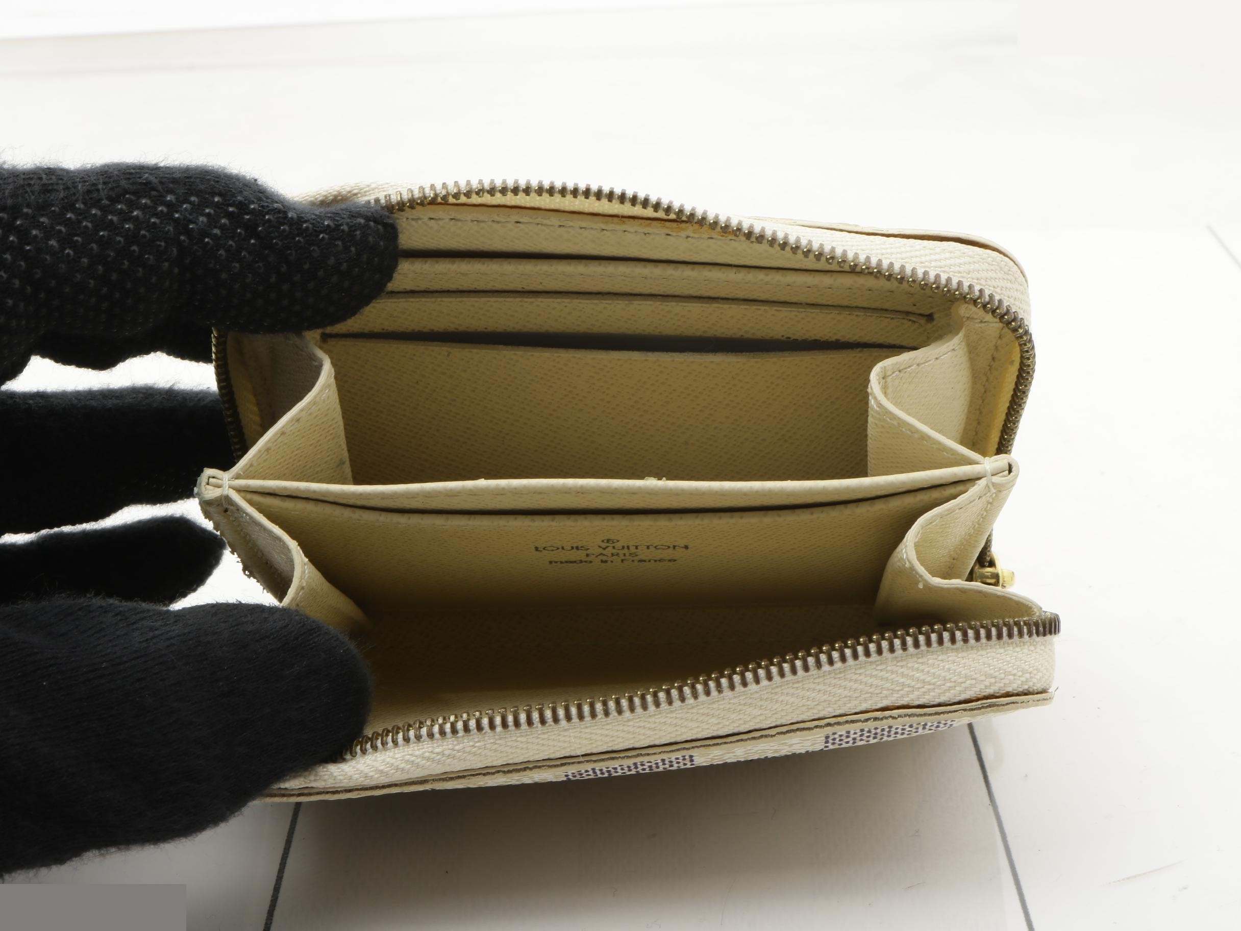 Damier Azur Zippy Coin Purse Coin Case — view 4