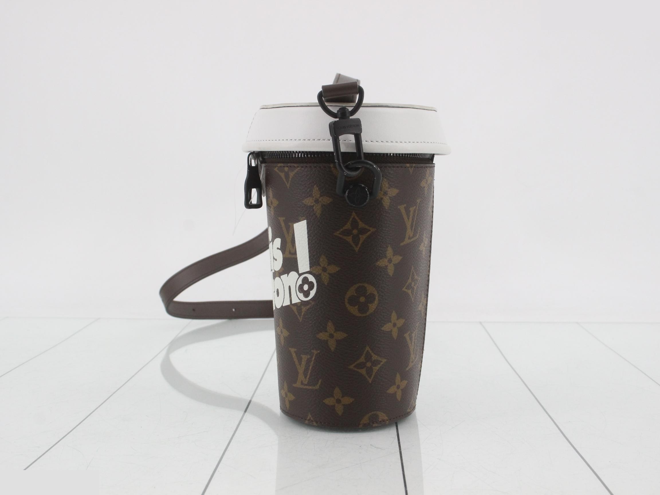 Monogram Coffee Cup Everyday LV Shoulder Bag — view 3