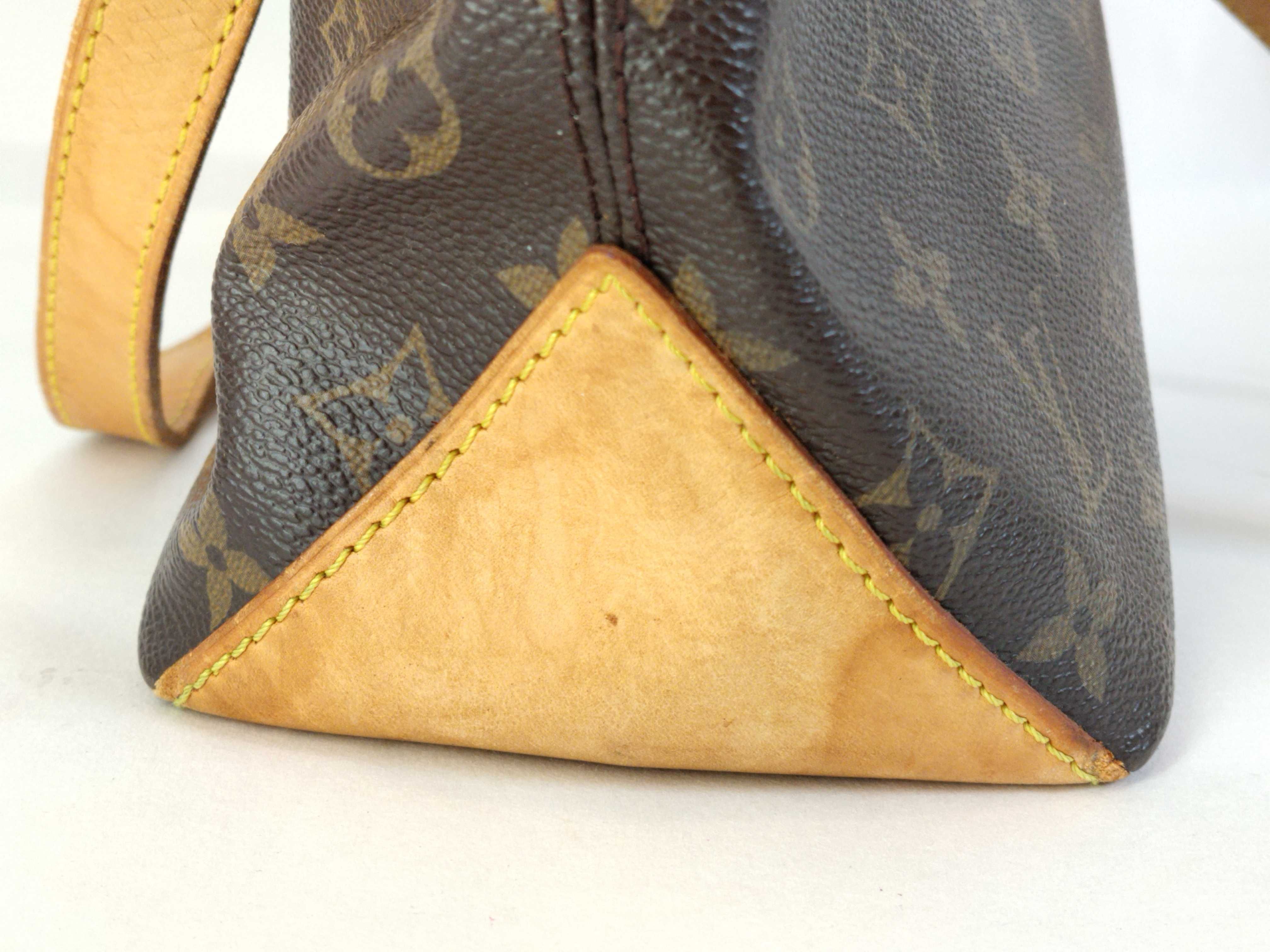 Monogram Vuitton Monogram Cabas Piano M51148 VI0096 Brown Tote Bag — view 14