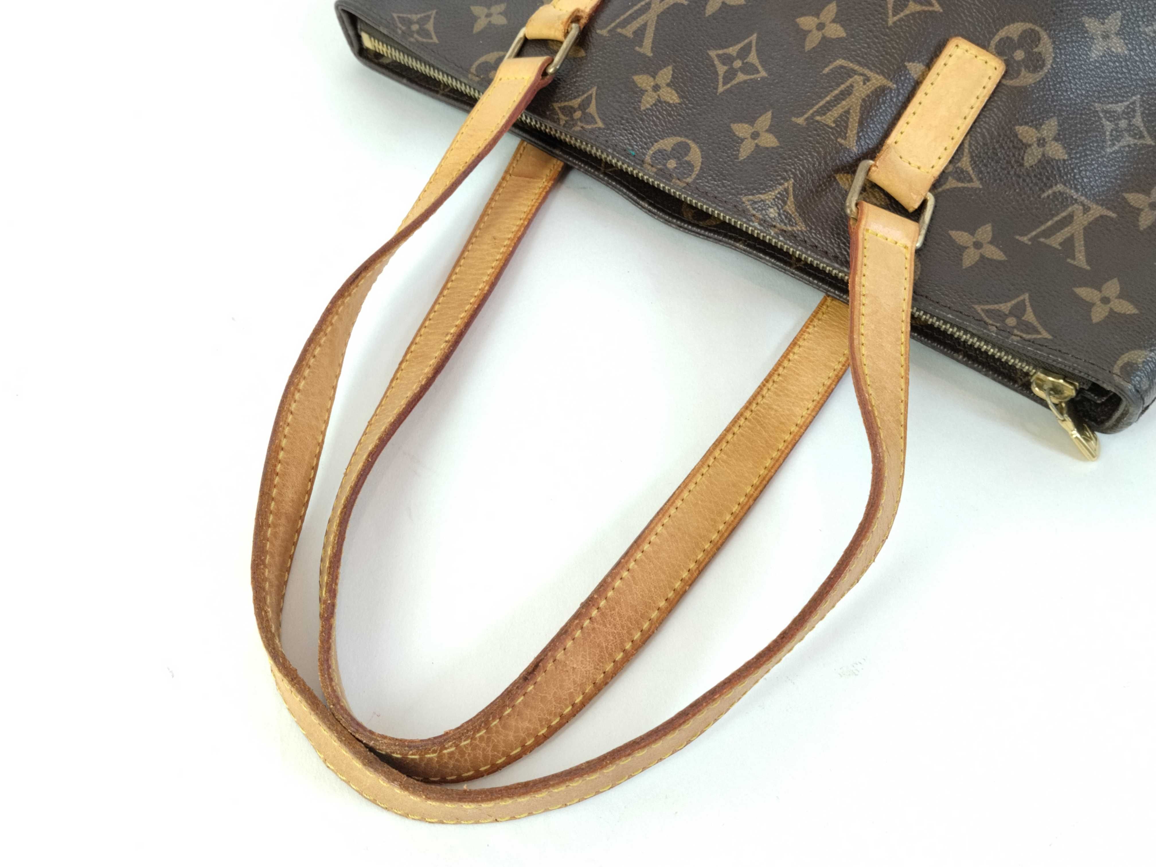 Monogram Vuitton Monogram Cabas Piano M51148 VI0096 Brown Tote Bag — view 3