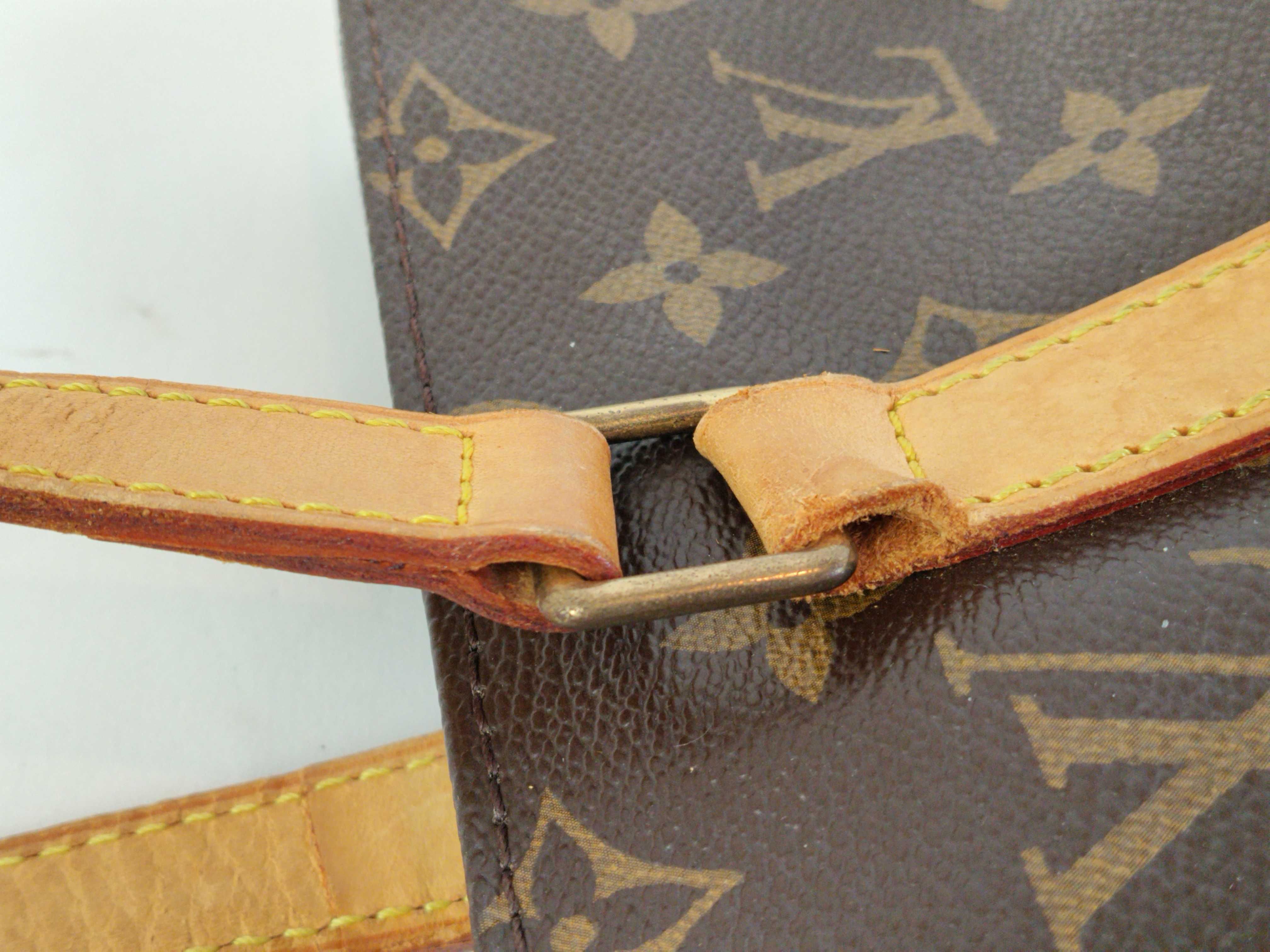 Monogram Vuitton Monogram Cabas Piano M51148 VI0096 Brown Tote Bag — view 6