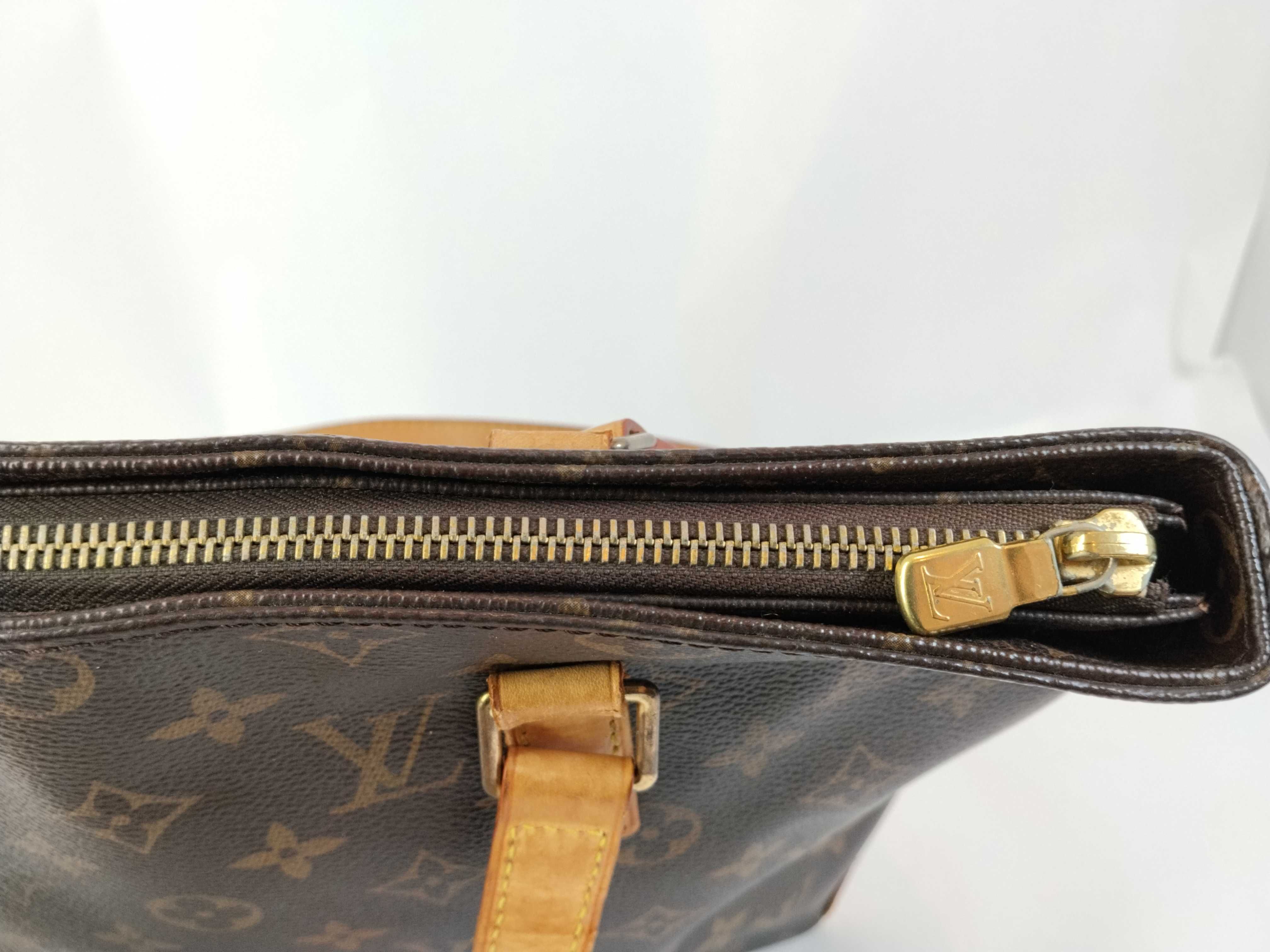 Monogram Vuitton Monogram Cabas Piano M51148 VI0096 Brown Tote Bag — view 9