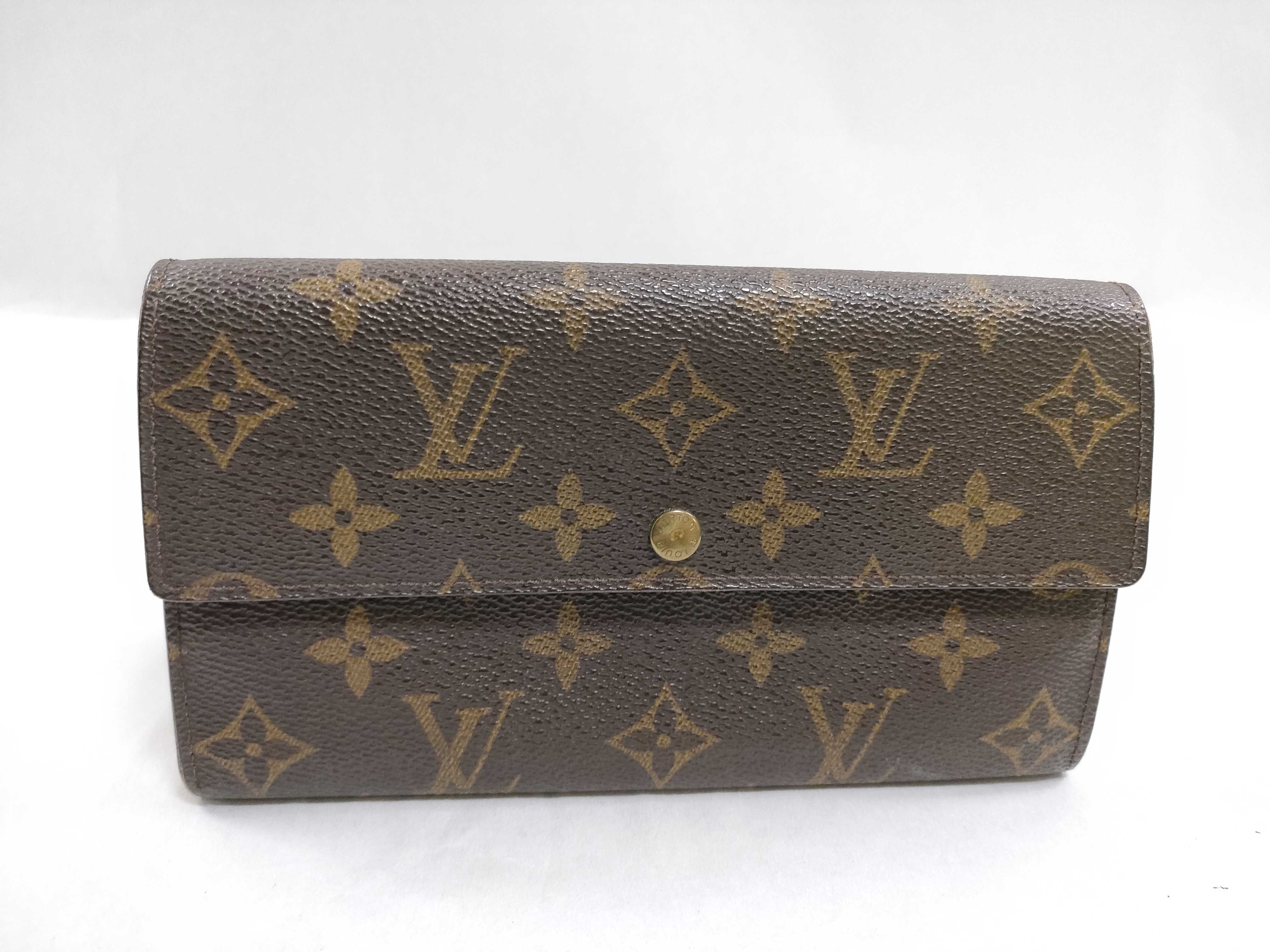 Monogram LV Wallet Portefeuille Sarah Brown Wallet