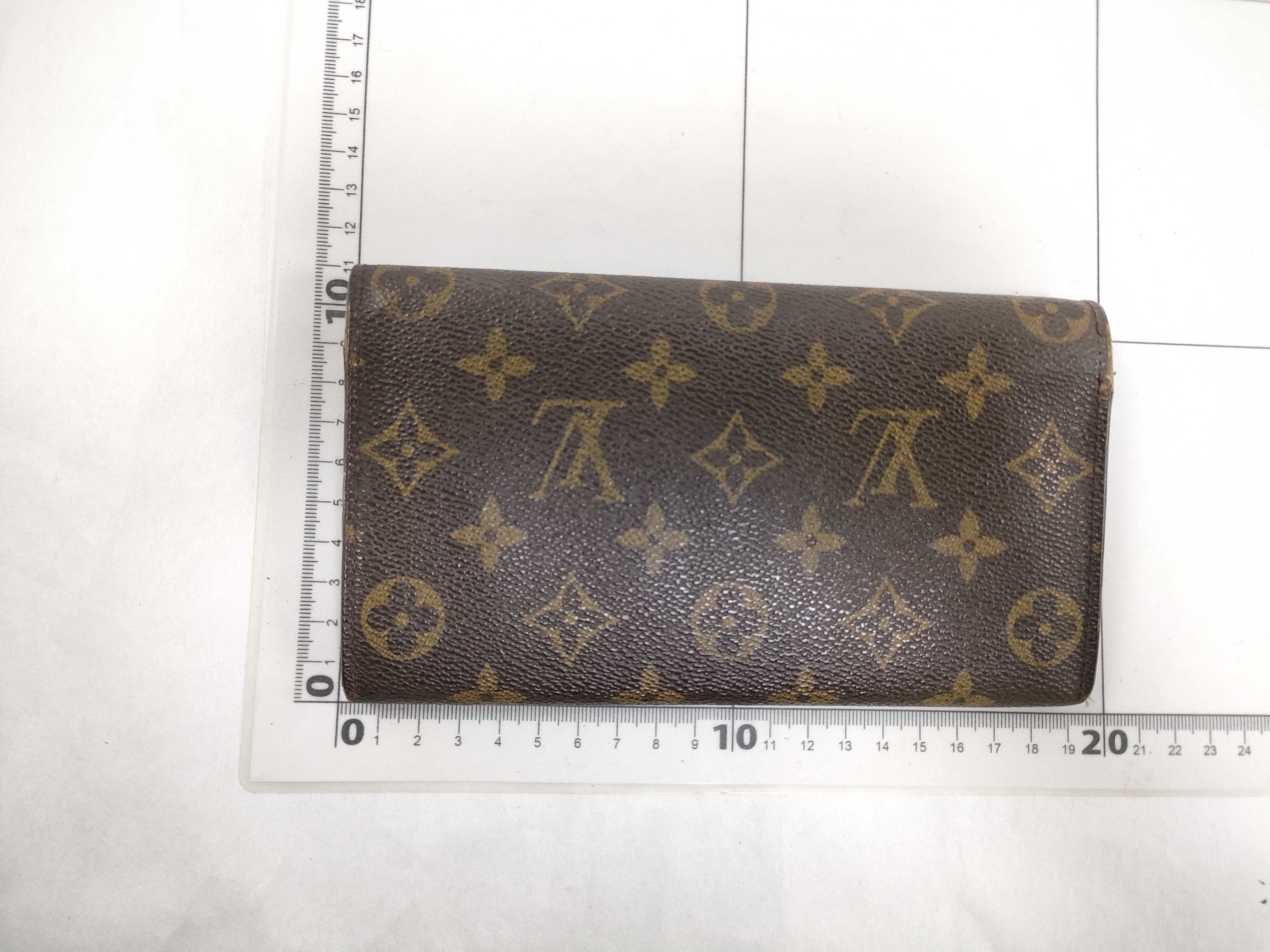 Monogram LV Wallet Portefeuille Sarah Brown Wallet — view 2