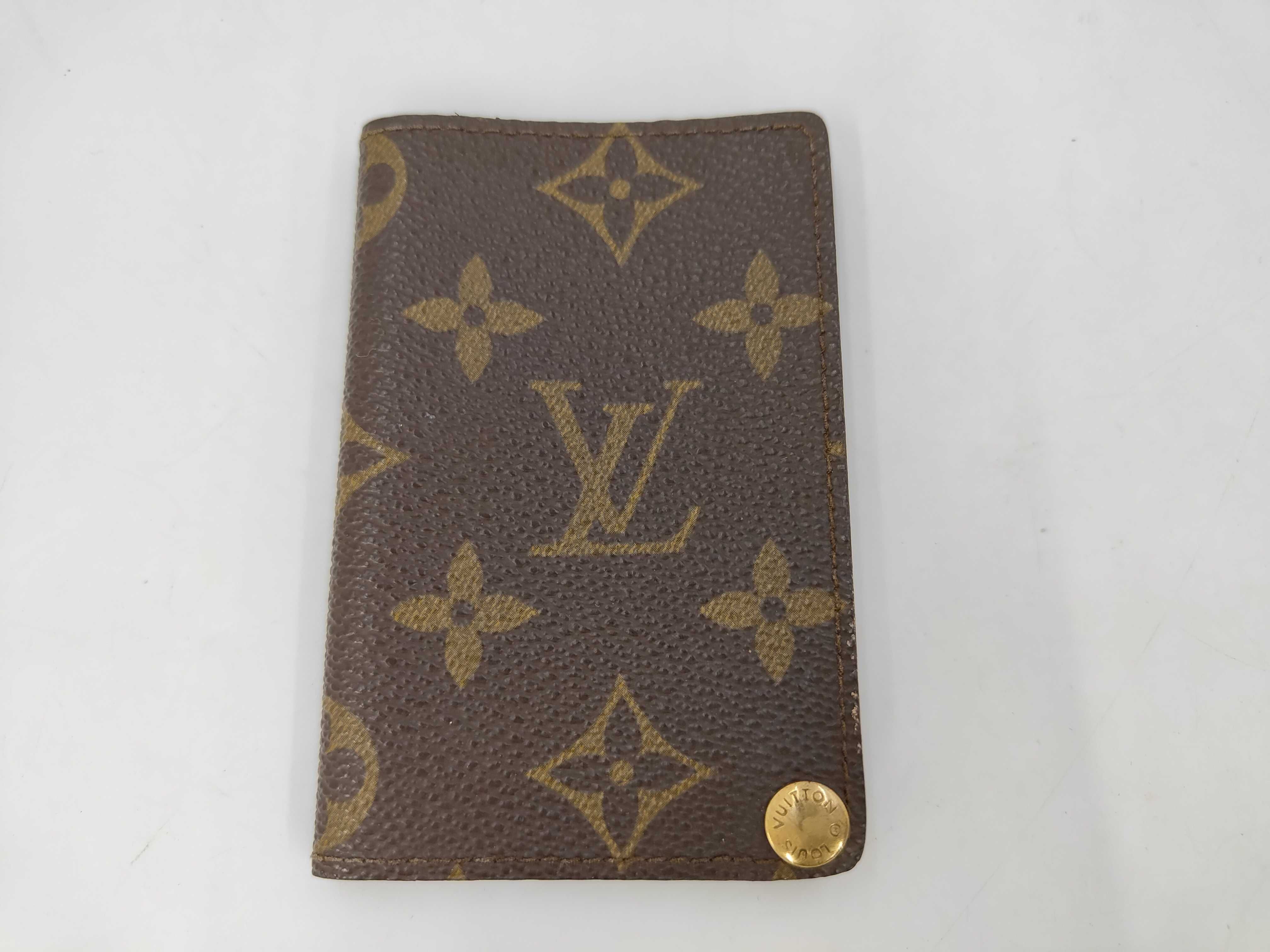 Monogram Portecarte Credit Pression Card Case
