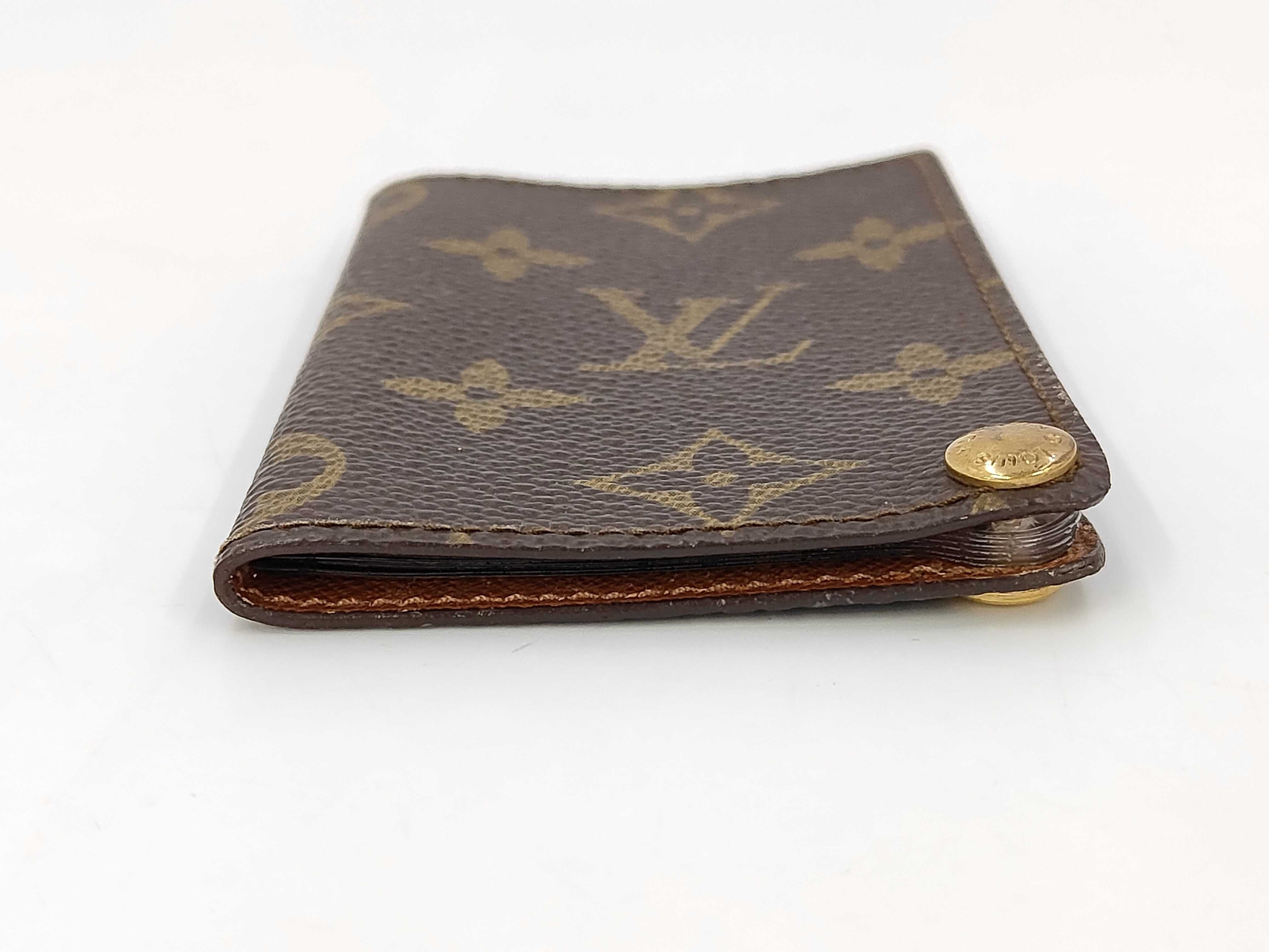 Monogram Portecarte Credit Pression Card Case — view 2