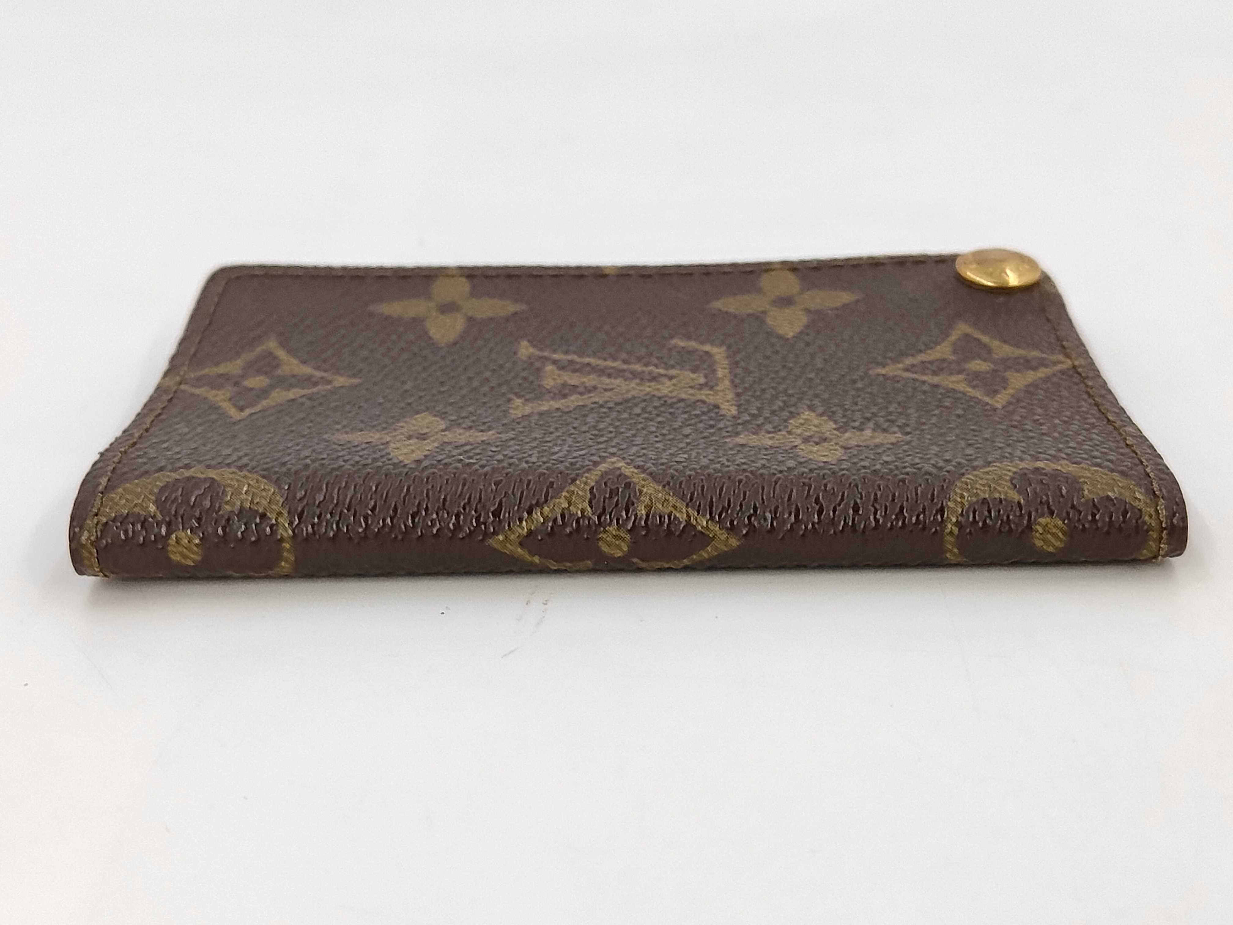 Monogram Portecarte Credit Pression Card Case — view 4