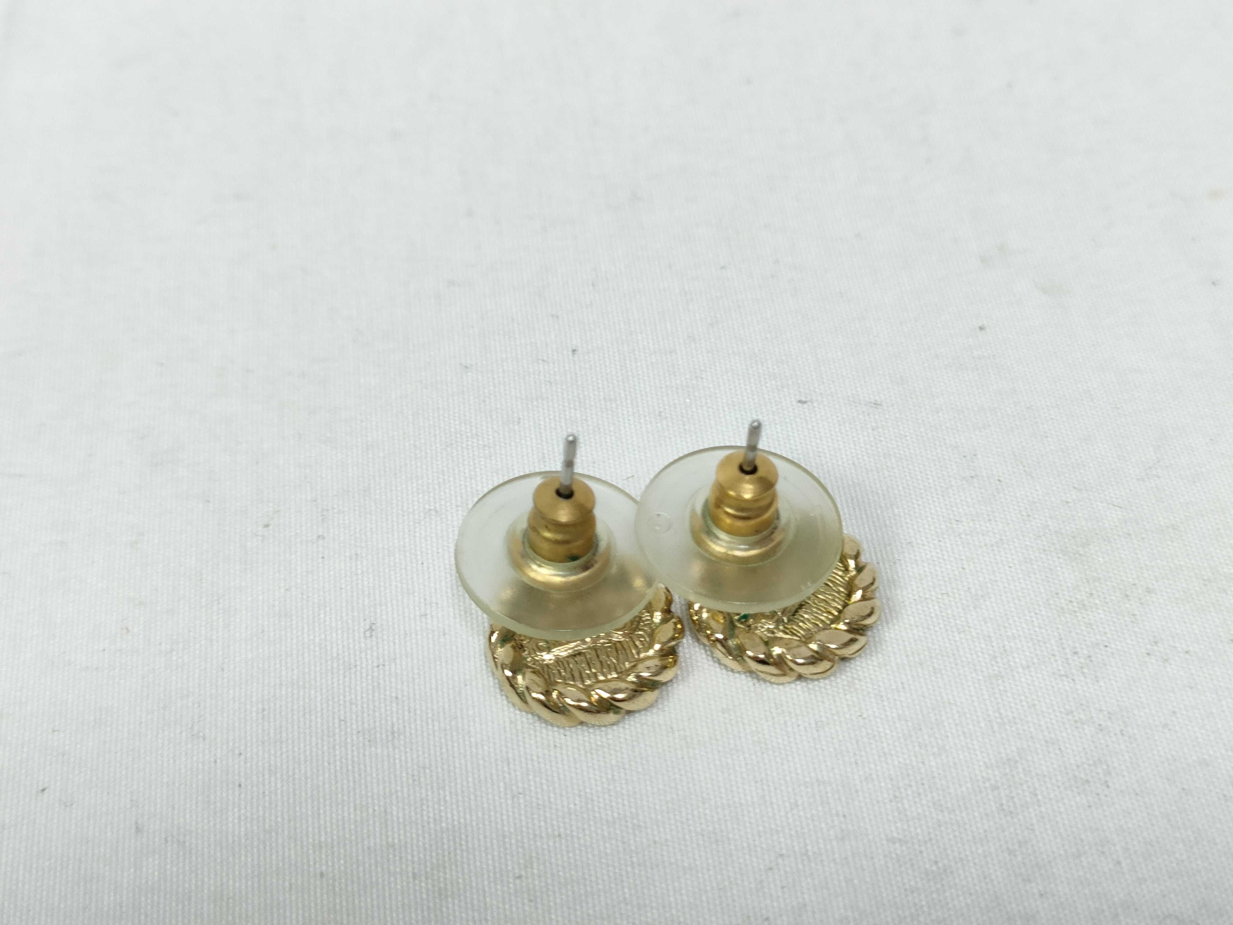 Earrings Circle Logo Black Earrings — view 2