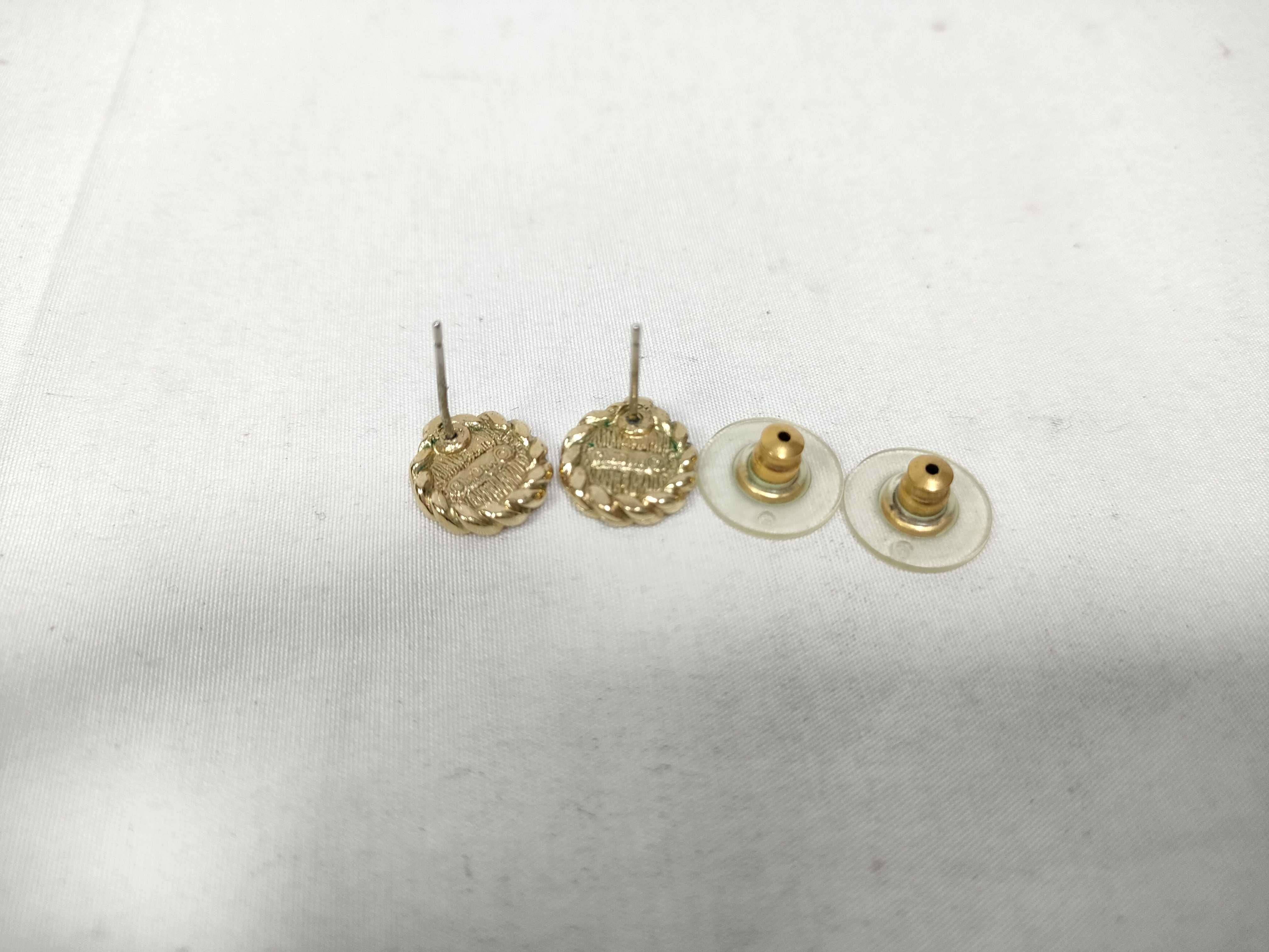 Earrings Circle Logo Black Earrings — view 3