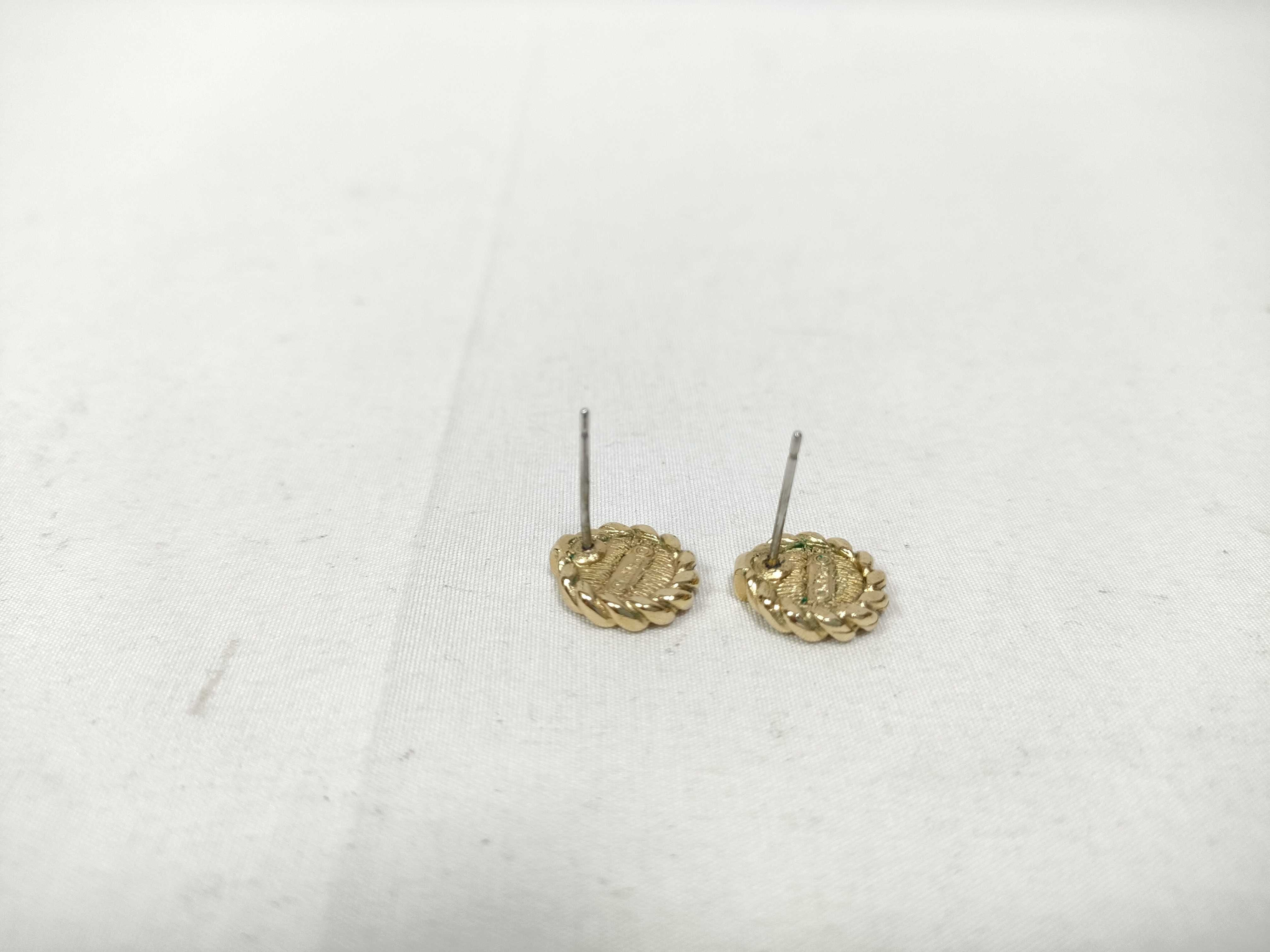 Earrings Circle Logo Black Earrings — view 4