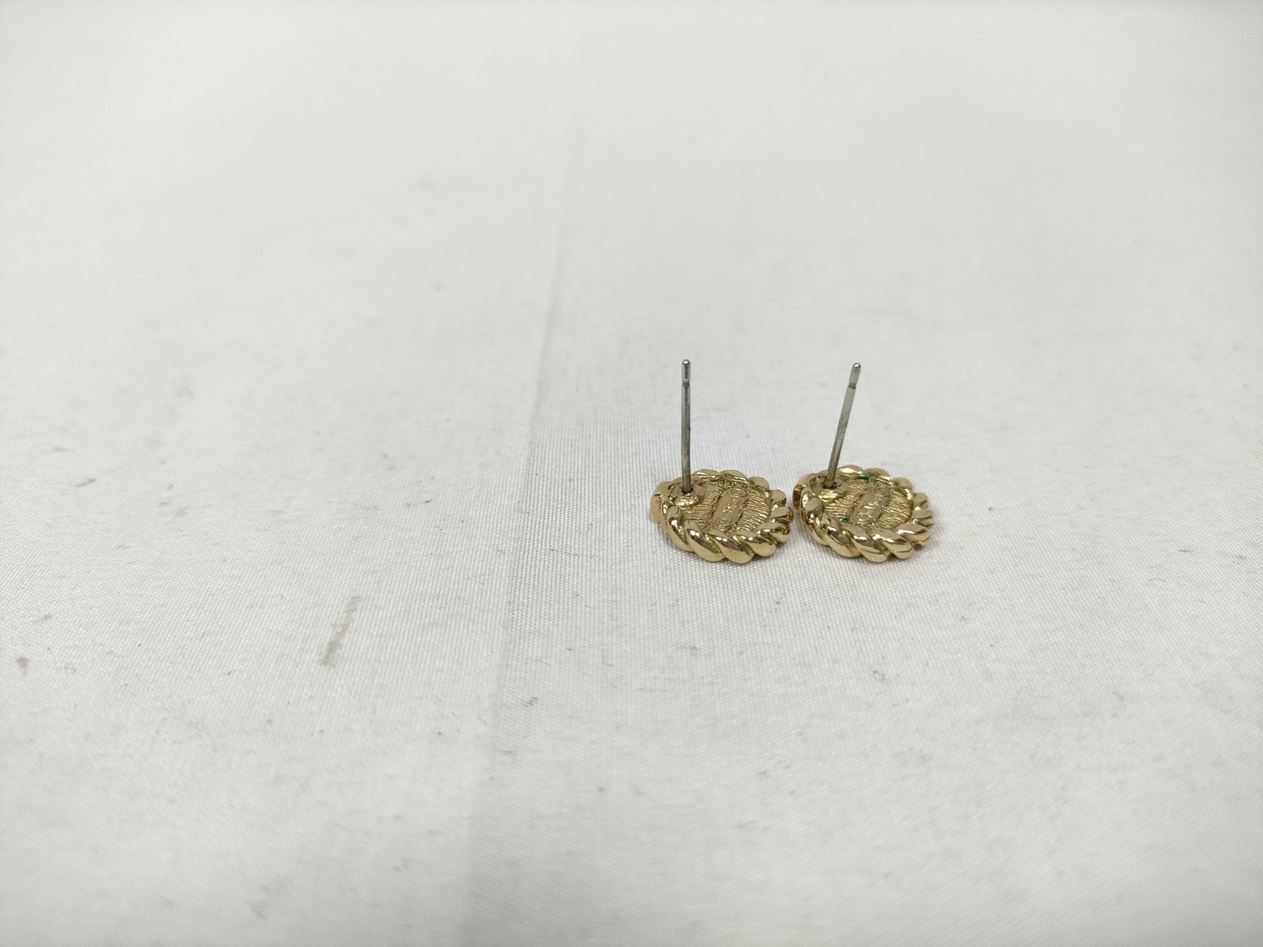Earrings Circle Logo Black Earrings — view 6