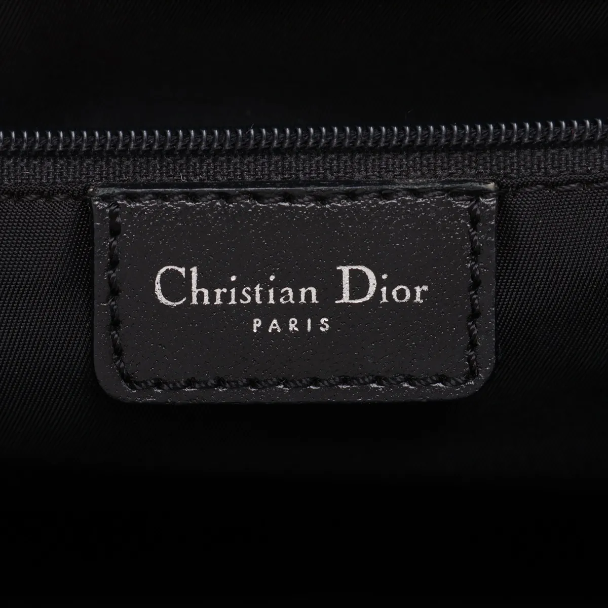 Trotter Canvas x Leather Handbag, Black — view 14