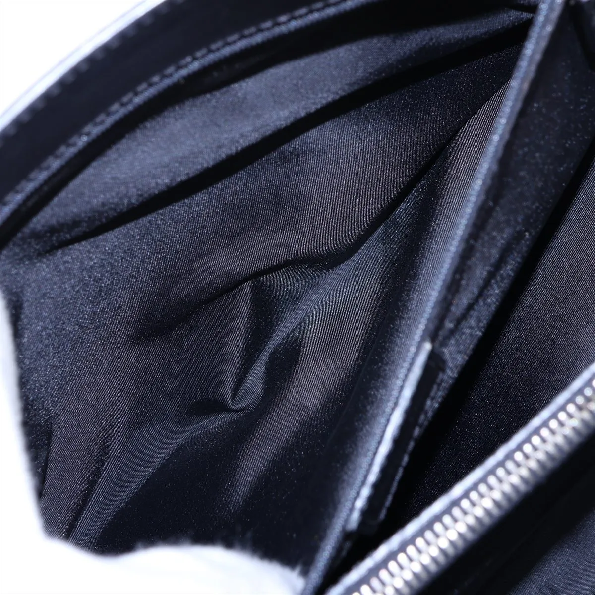 Trotter Canvas x Leather Handbag, Black — view 9