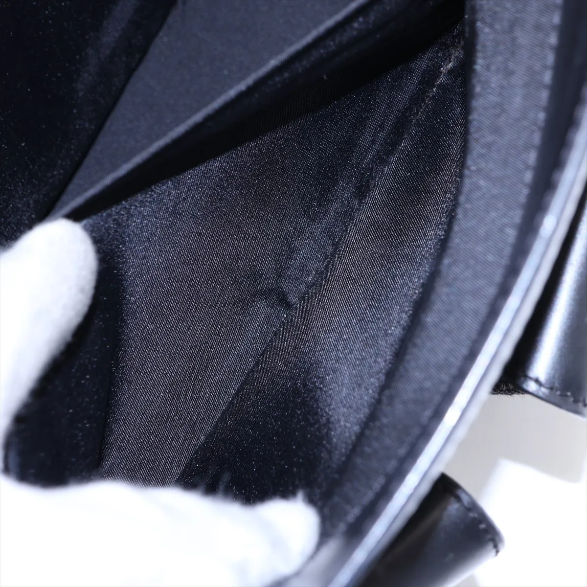 Trotter Canvas x Leather Handbag, Black — view 10