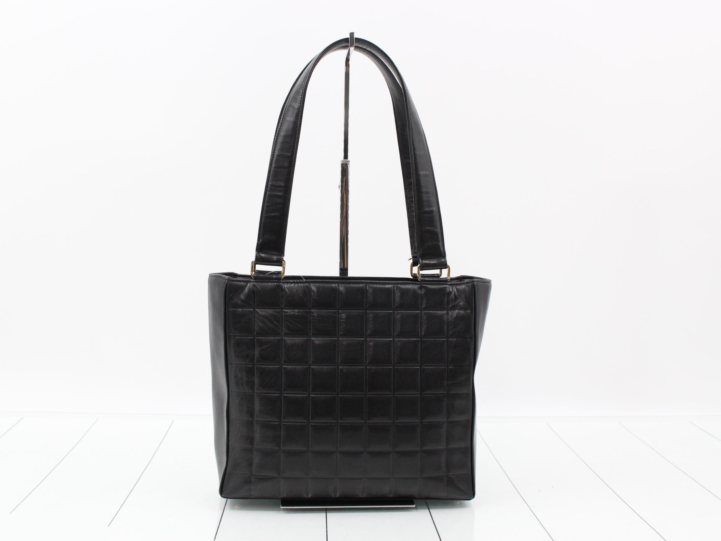 Chocolate Bar Leather Semi-Shoulder Bag — view 2