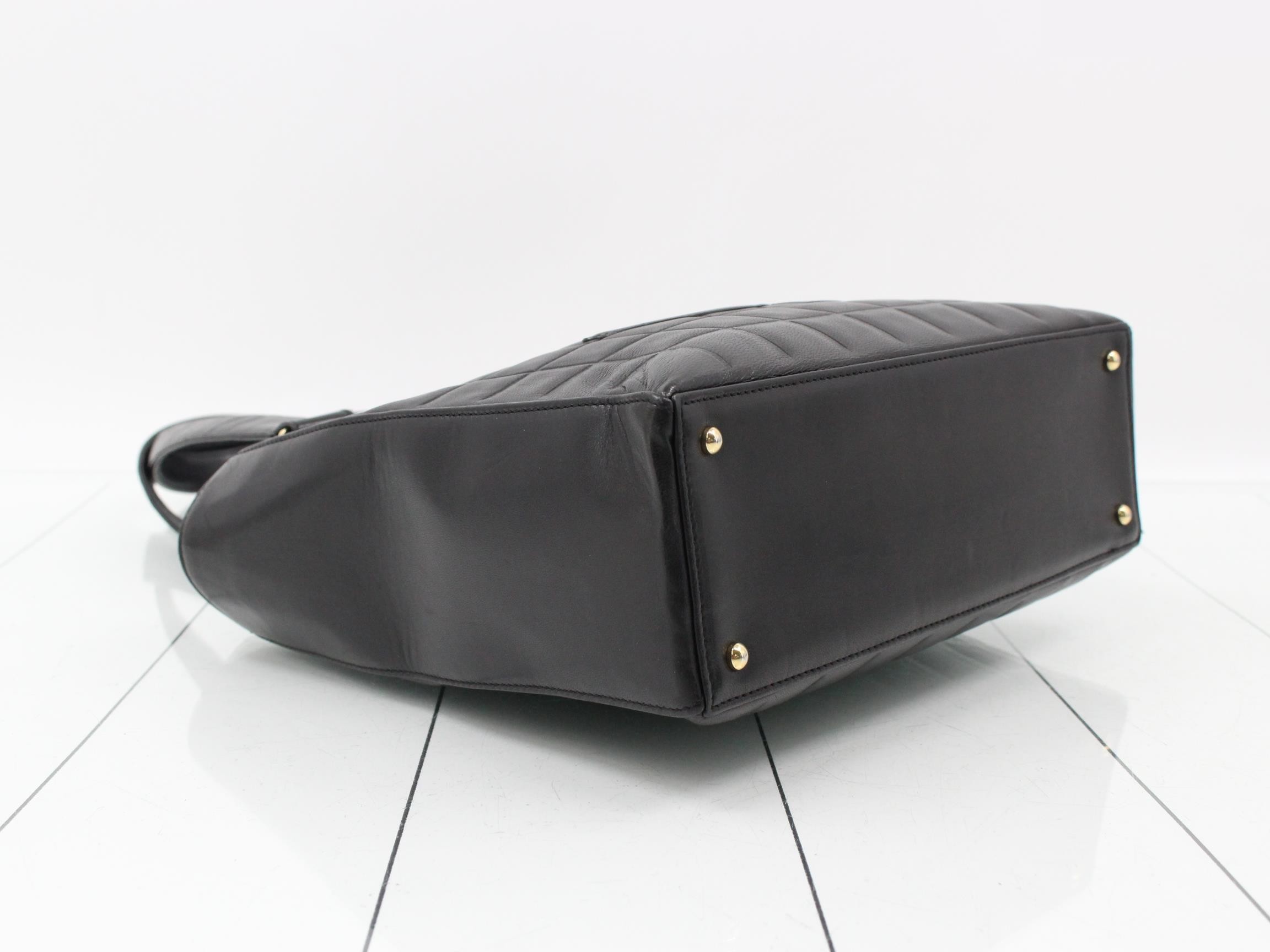 Chocolate Bar Leather Semi-Shoulder Bag — view 5