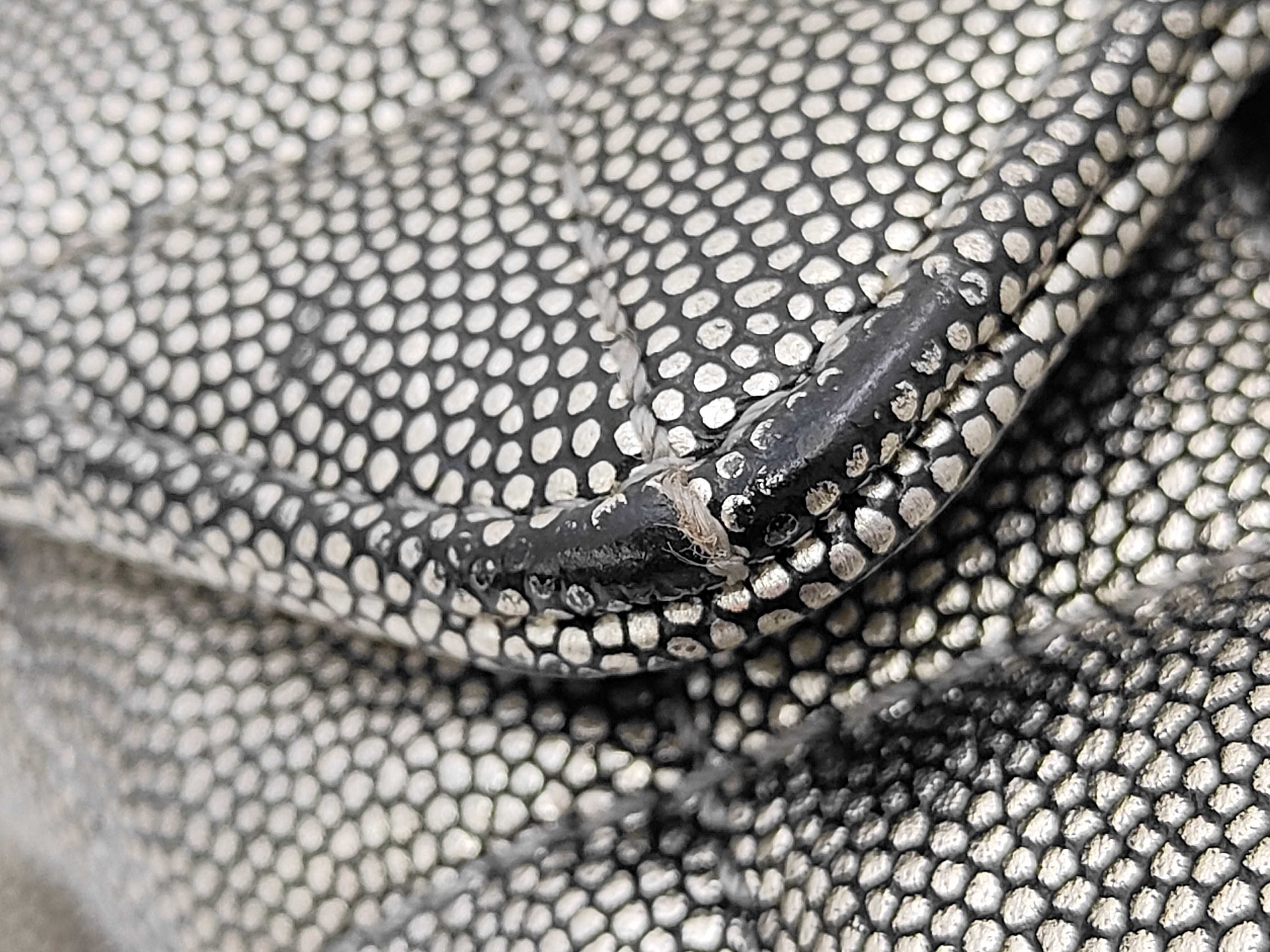 Top Handle Flap Bag / Matelassé / Coco Handle XS Handbag A92990 Silver Vintage Gold Hardware Caviar Skin 28338372 — view 13