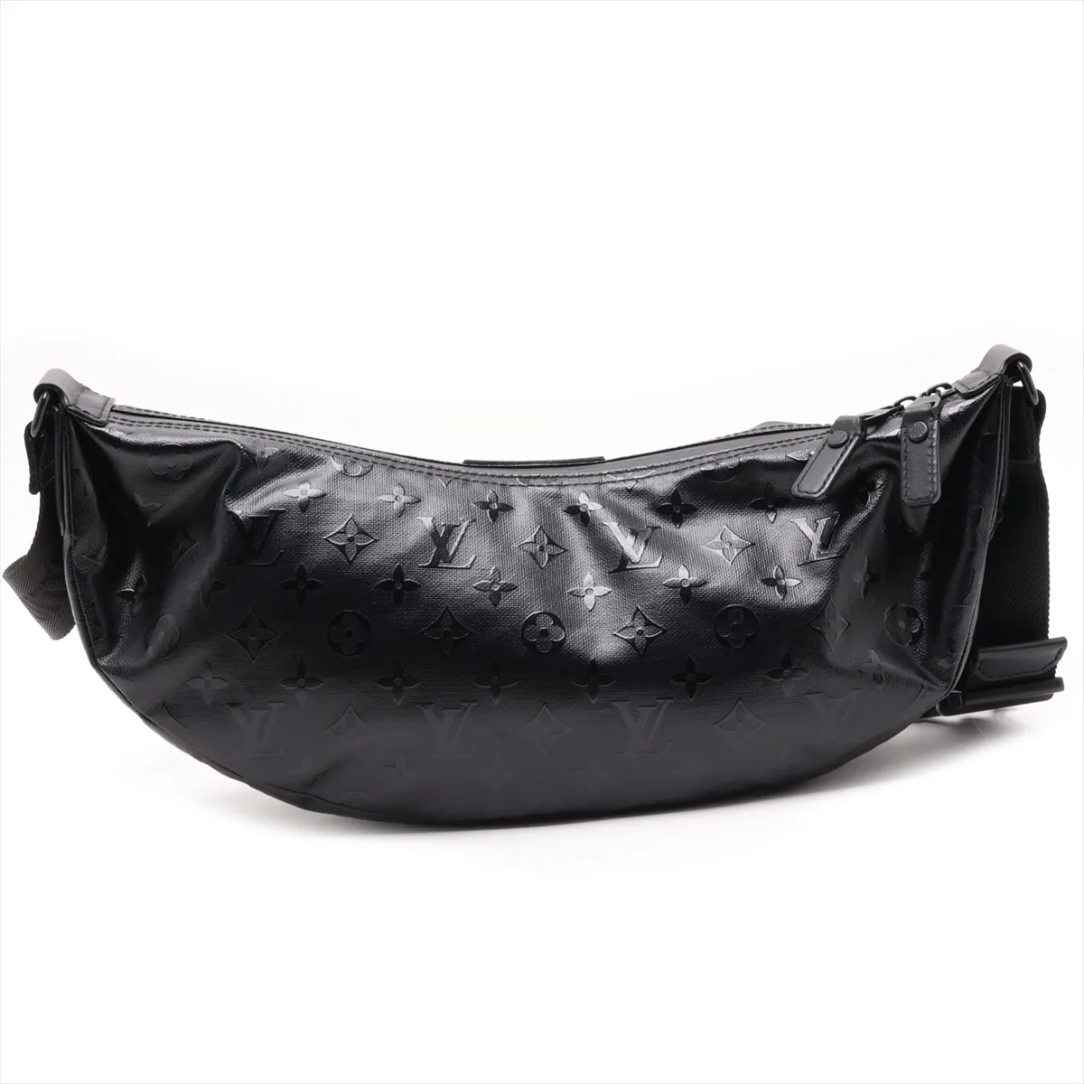 Monogram Storm Hammock Bag M23790, serial number unknown, black. — view 2