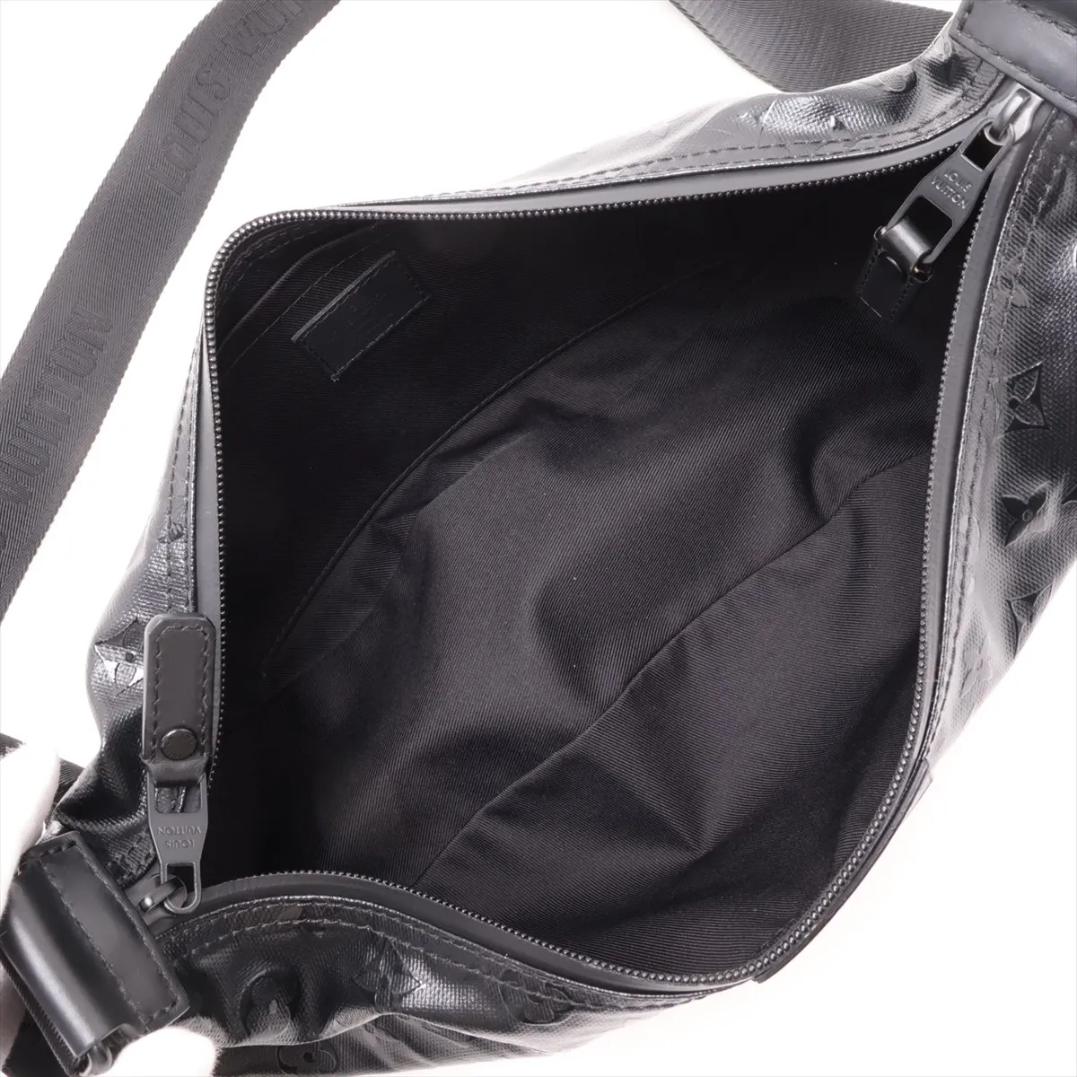 Monogram Storm Hammock Bag M23790, serial number unknown, black. — view 6
