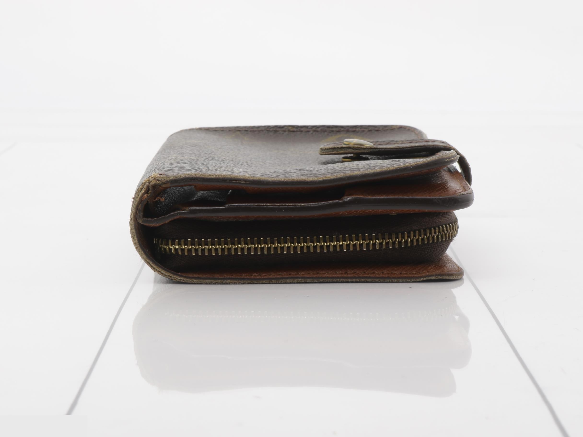 Monogram Compact Zip Wallet — view 3