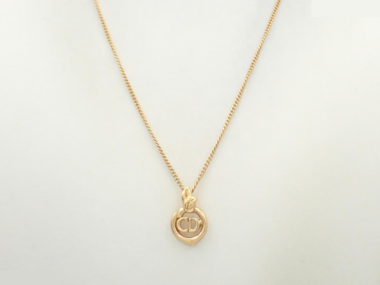 Gold necklace, chain approximately 42cm — view 3