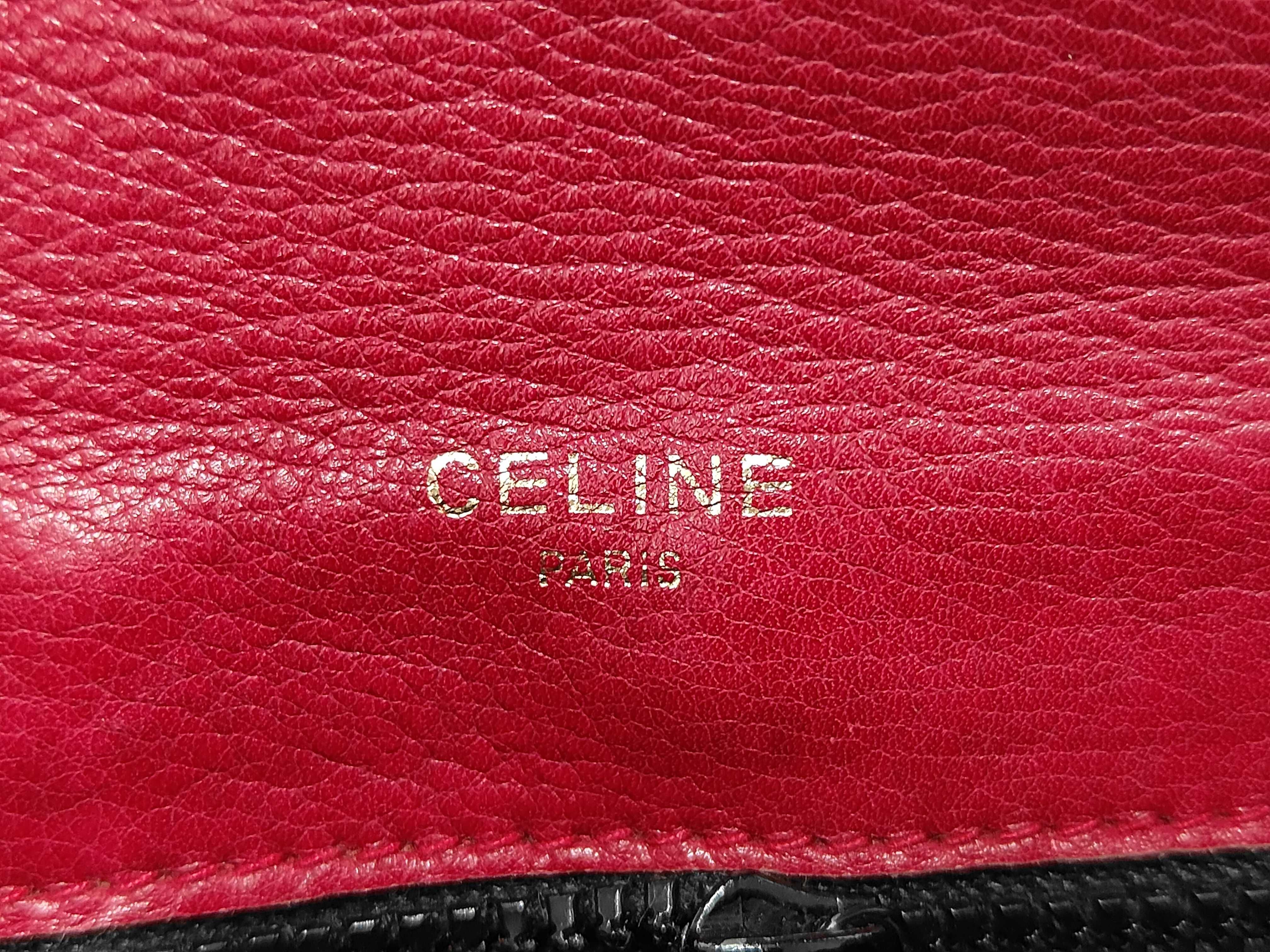 Leather Mini Shoulder Bag (Red) — view 9