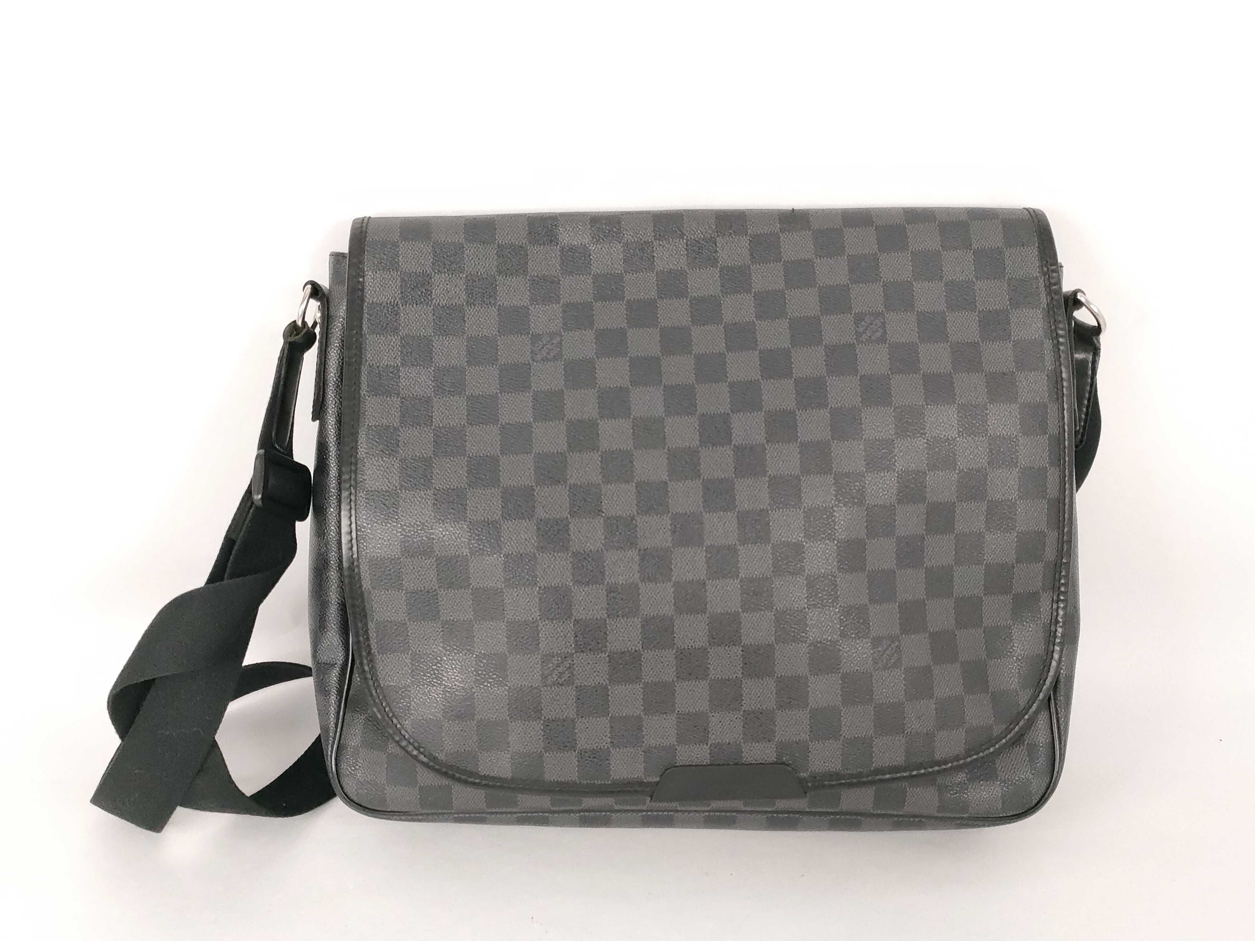 Damier Graphite Daniel Shoulder Bag
