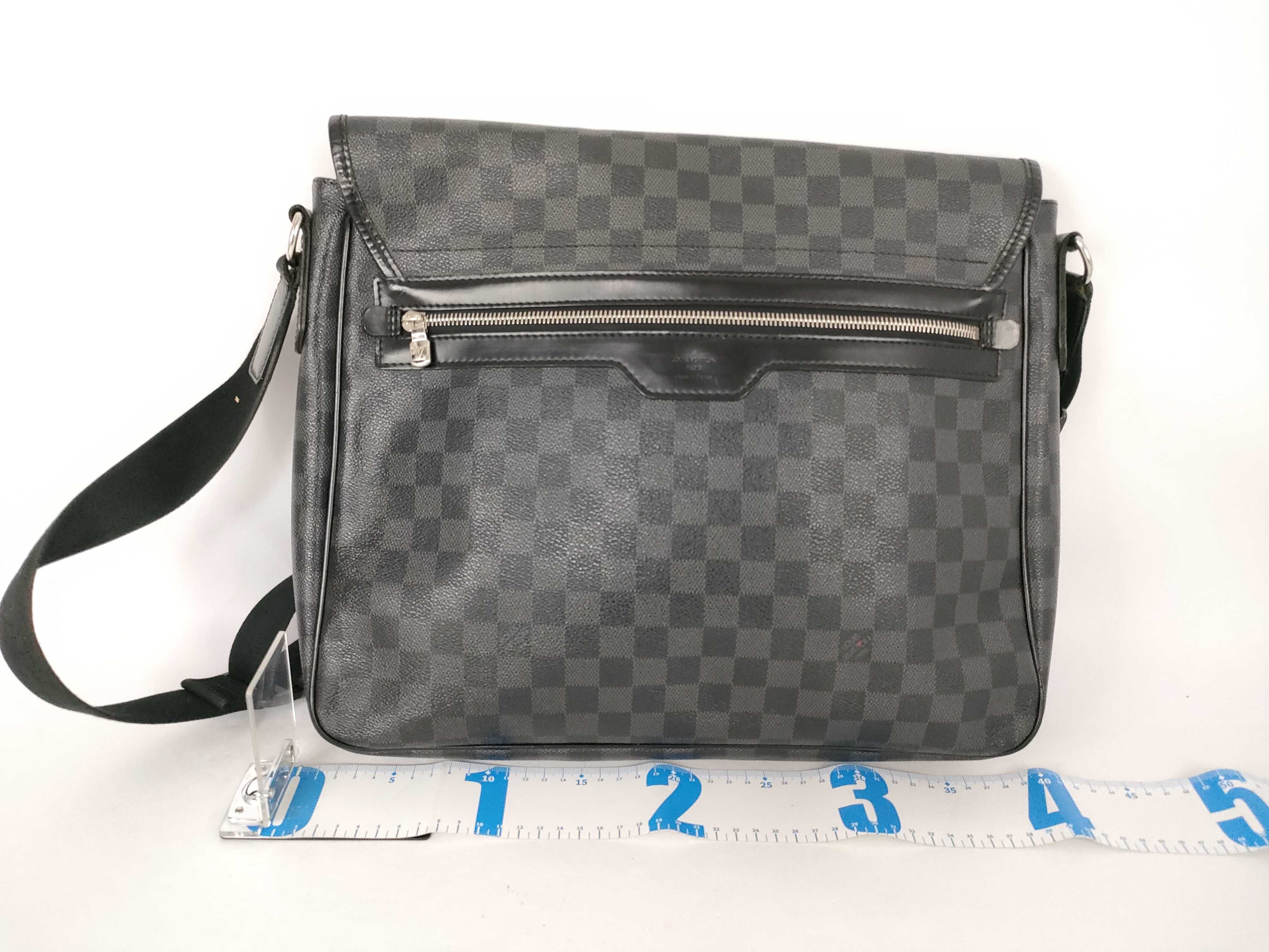 Damier Graphite Daniel Shoulder Bag — view 2