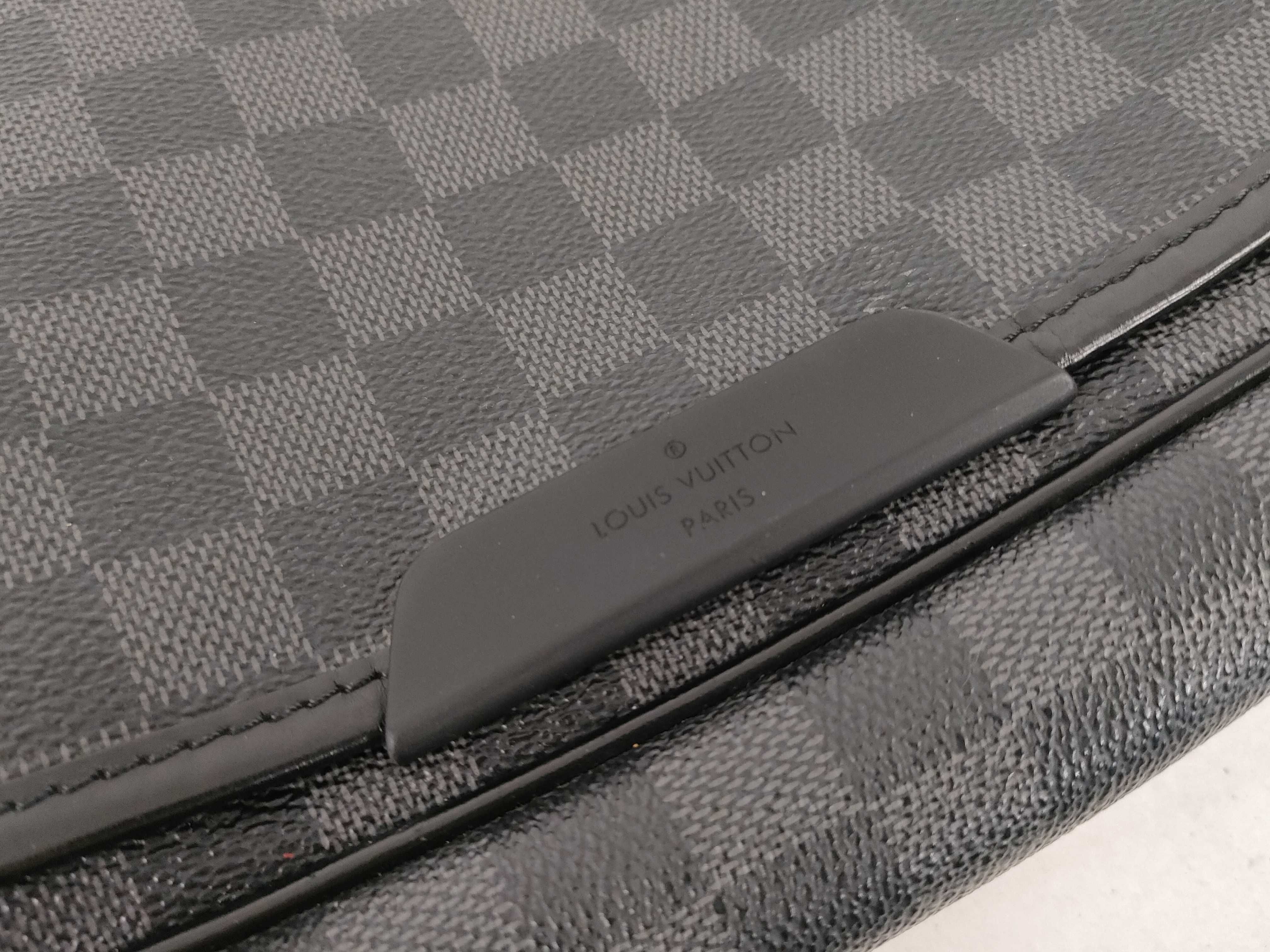 Damier Graphite Daniel Shoulder Bag — view 13