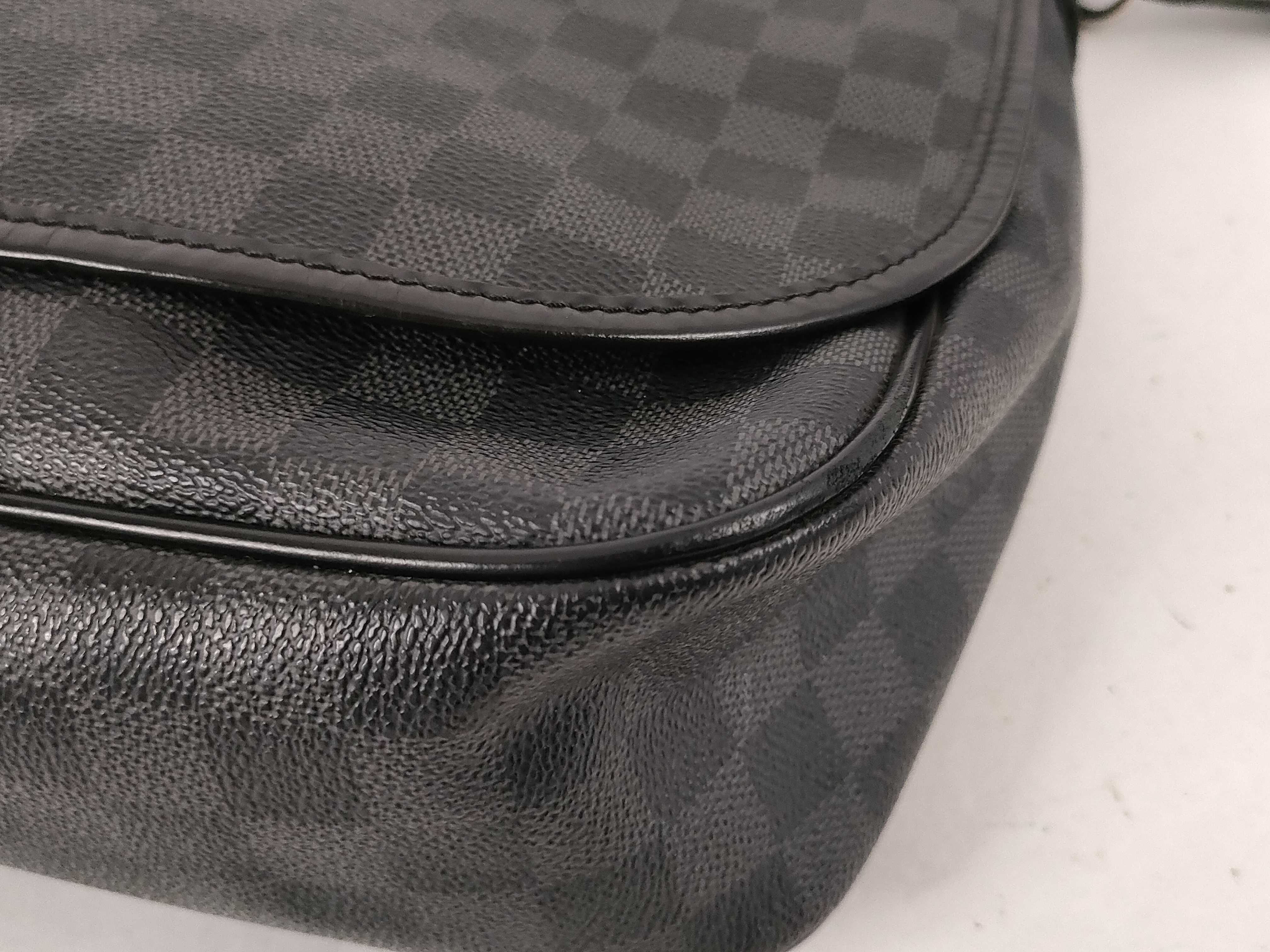 Damier Graphite Daniel Shoulder Bag — view 6