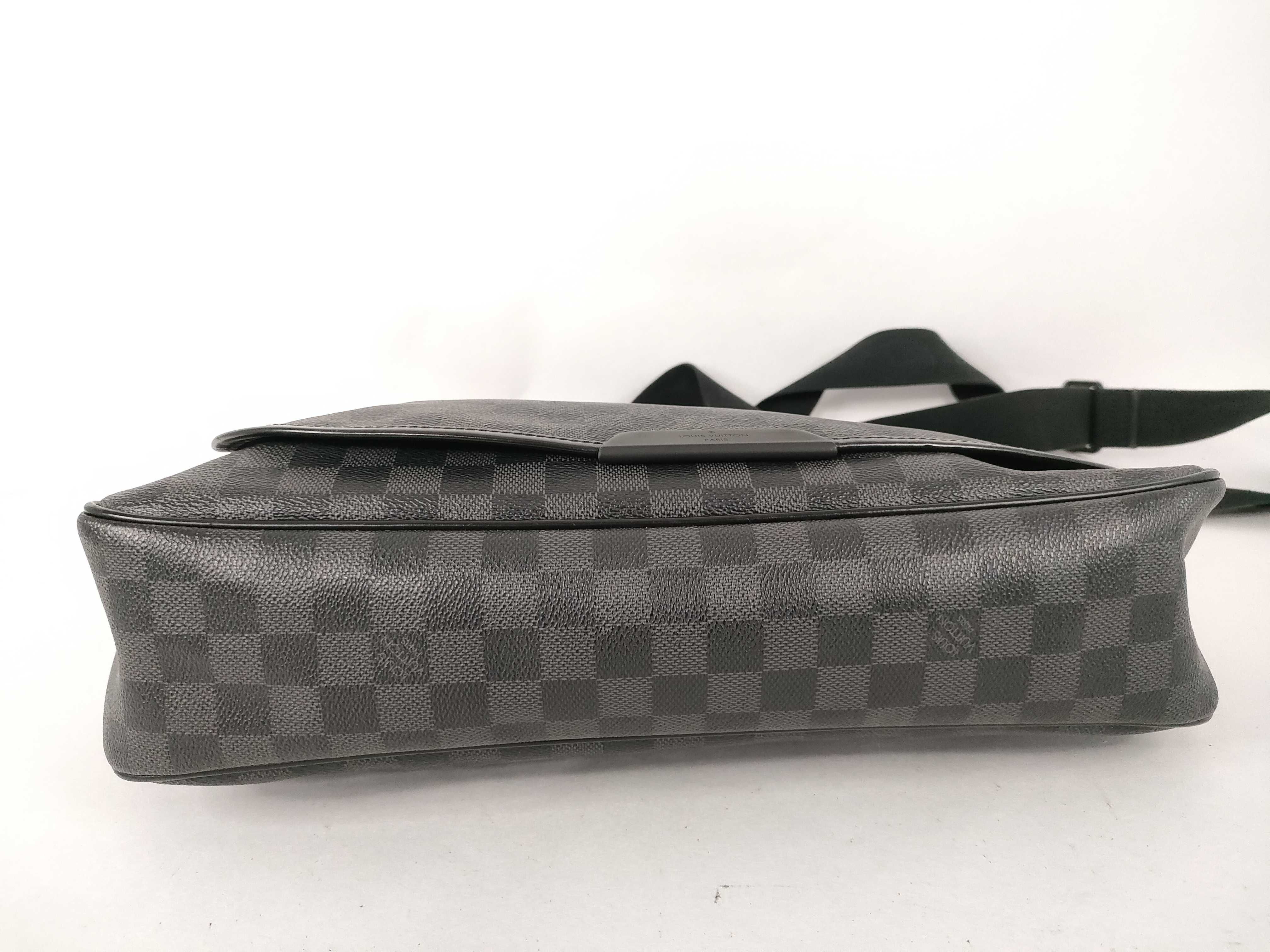 Damier Graphite Daniel Shoulder Bag — view 7
