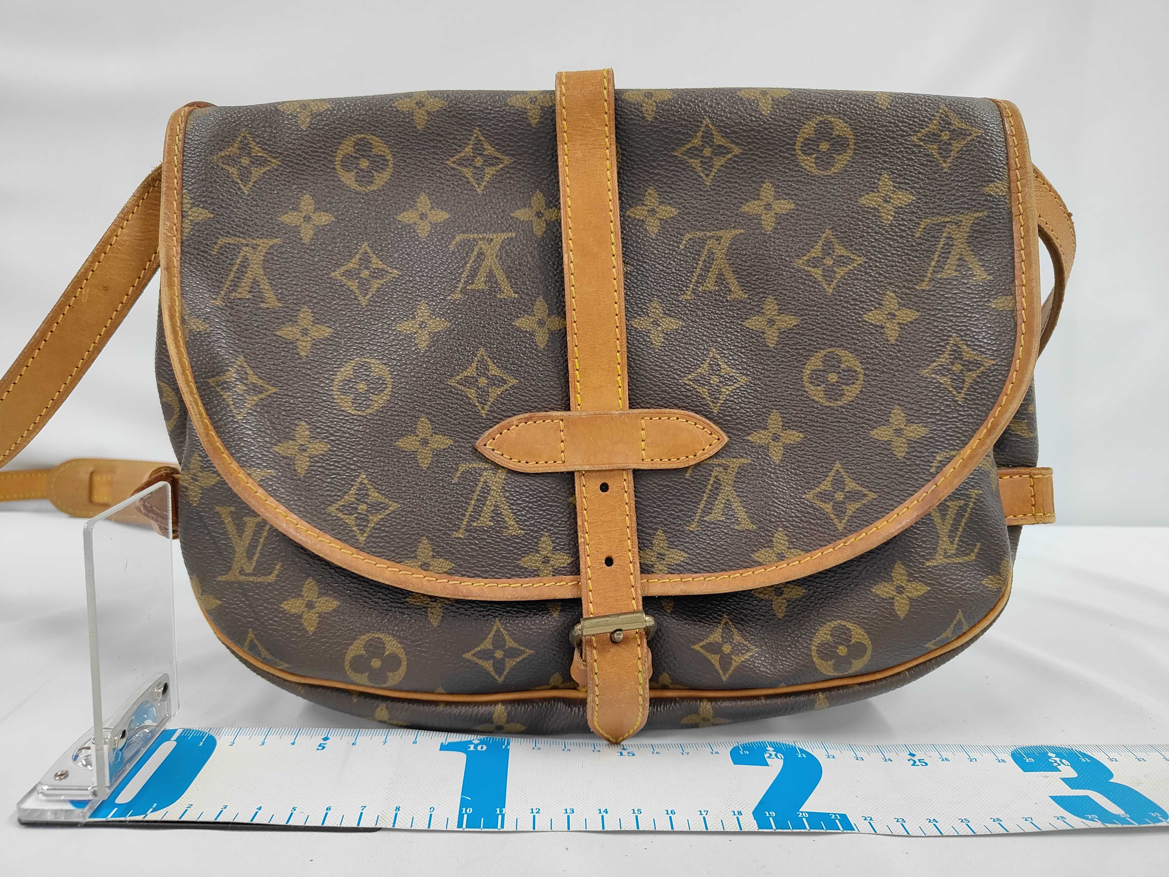 Monogram Saumur Monogram Shoulder Bag — view 2