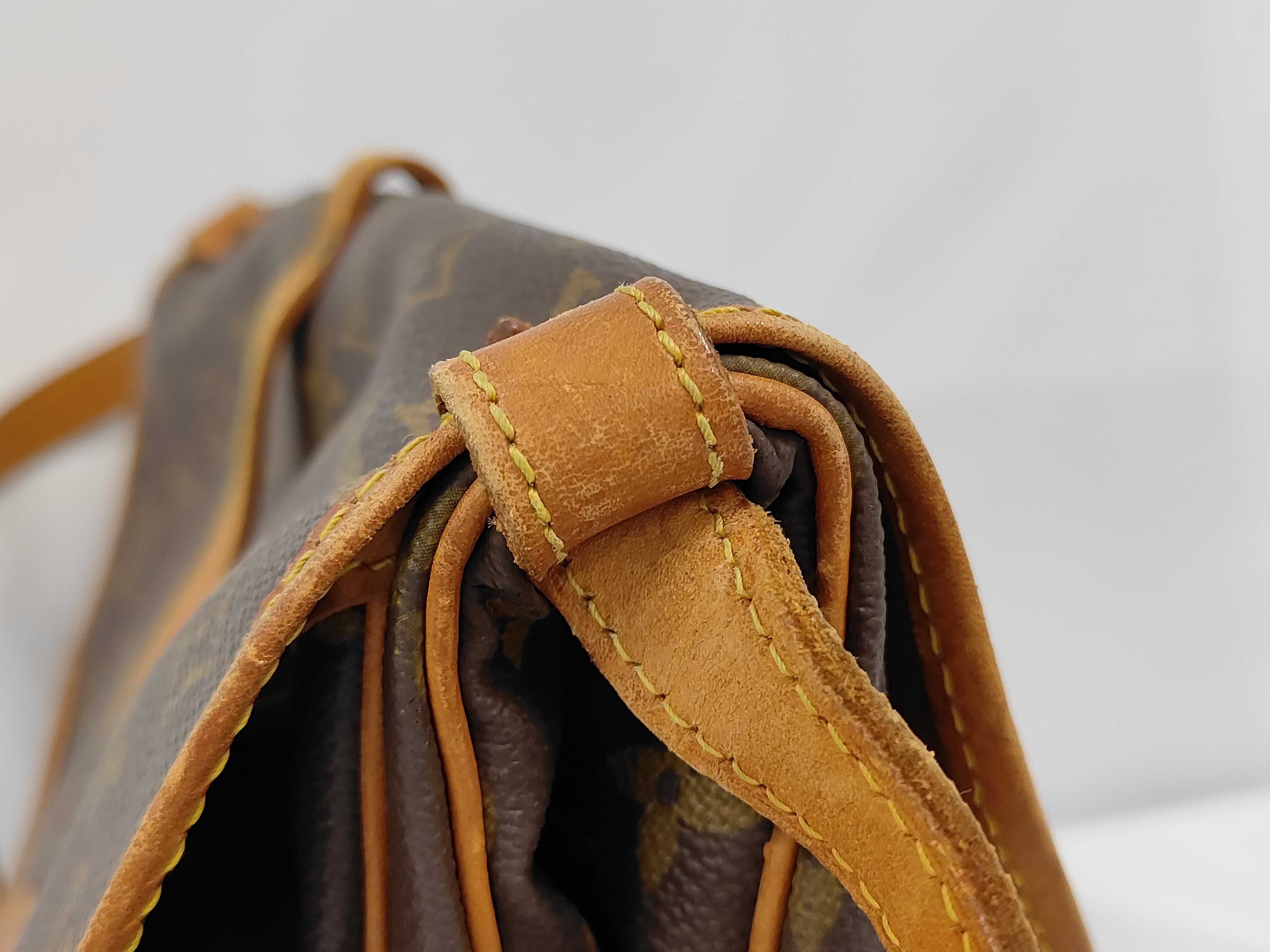 Monogram Saumur Monogram Shoulder Bag — view 6