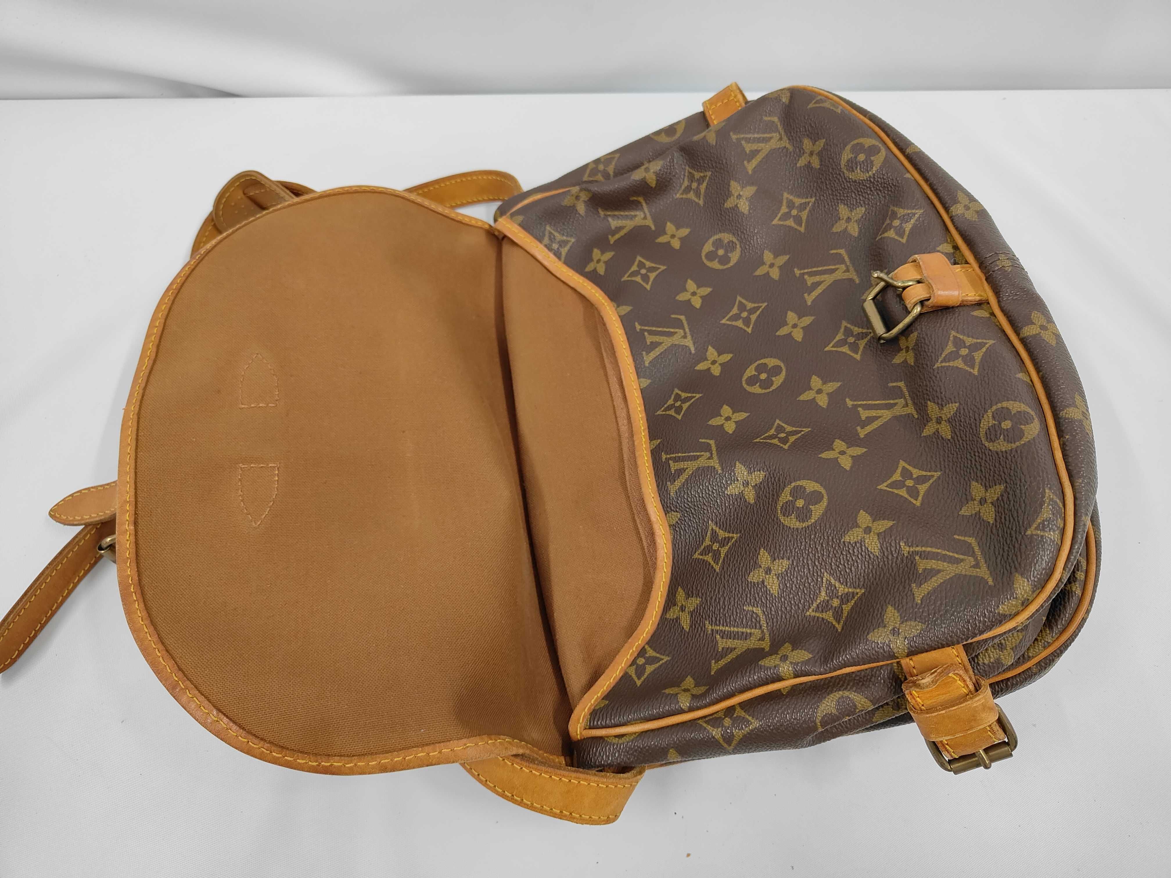 Monogram Saumur Monogram Shoulder Bag — view 7