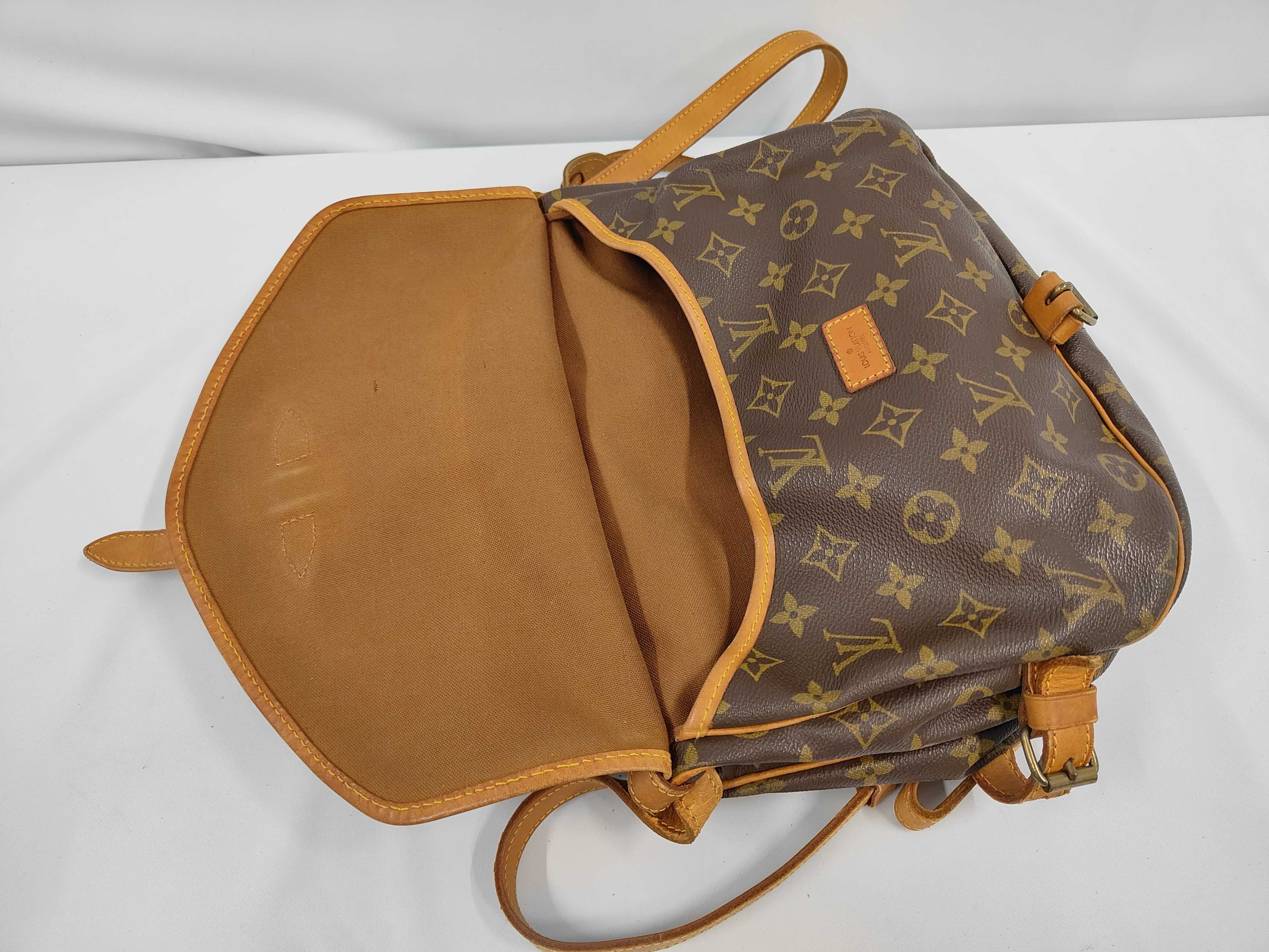 Monogram Saumur Monogram Shoulder Bag — view 9