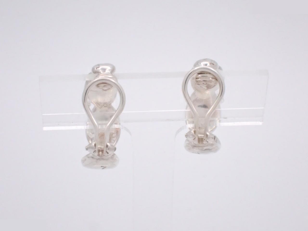 logo earrings, 925/13.0g — view 2