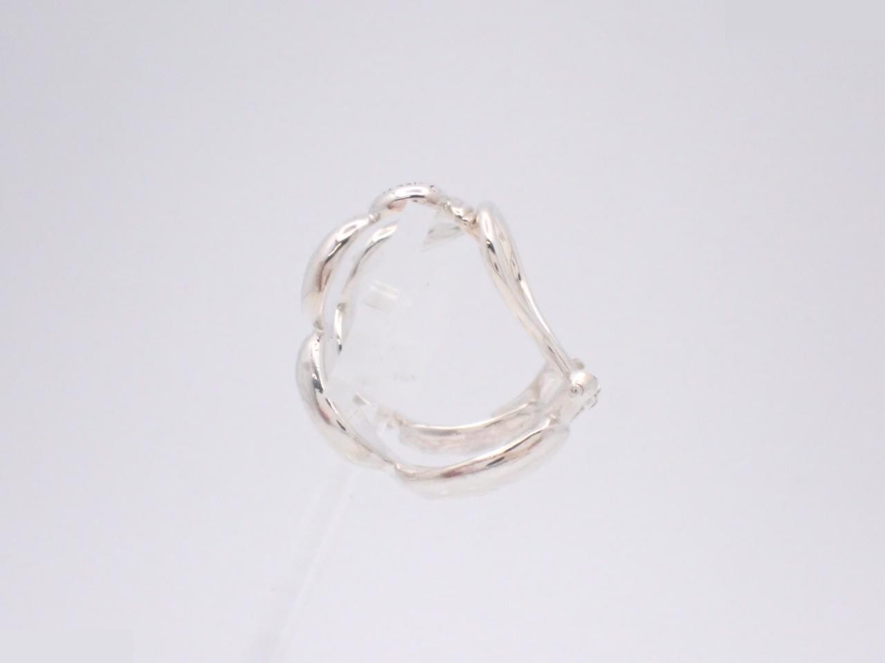 logo earrings, 925/13.0g — view 3