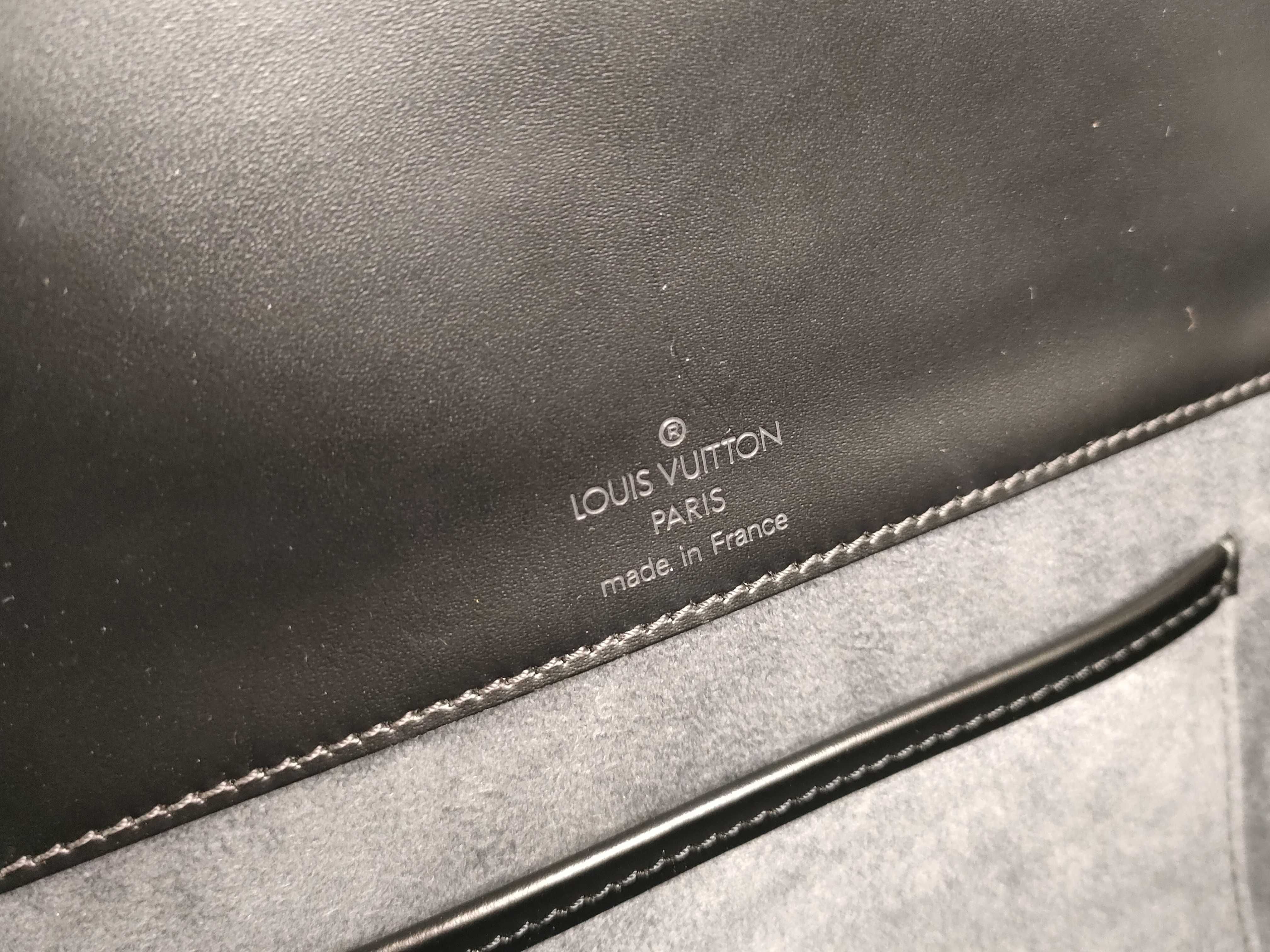 Epi Nocturne PM Epi Black Shoulder Bag with Dust Bag and Box — view 11