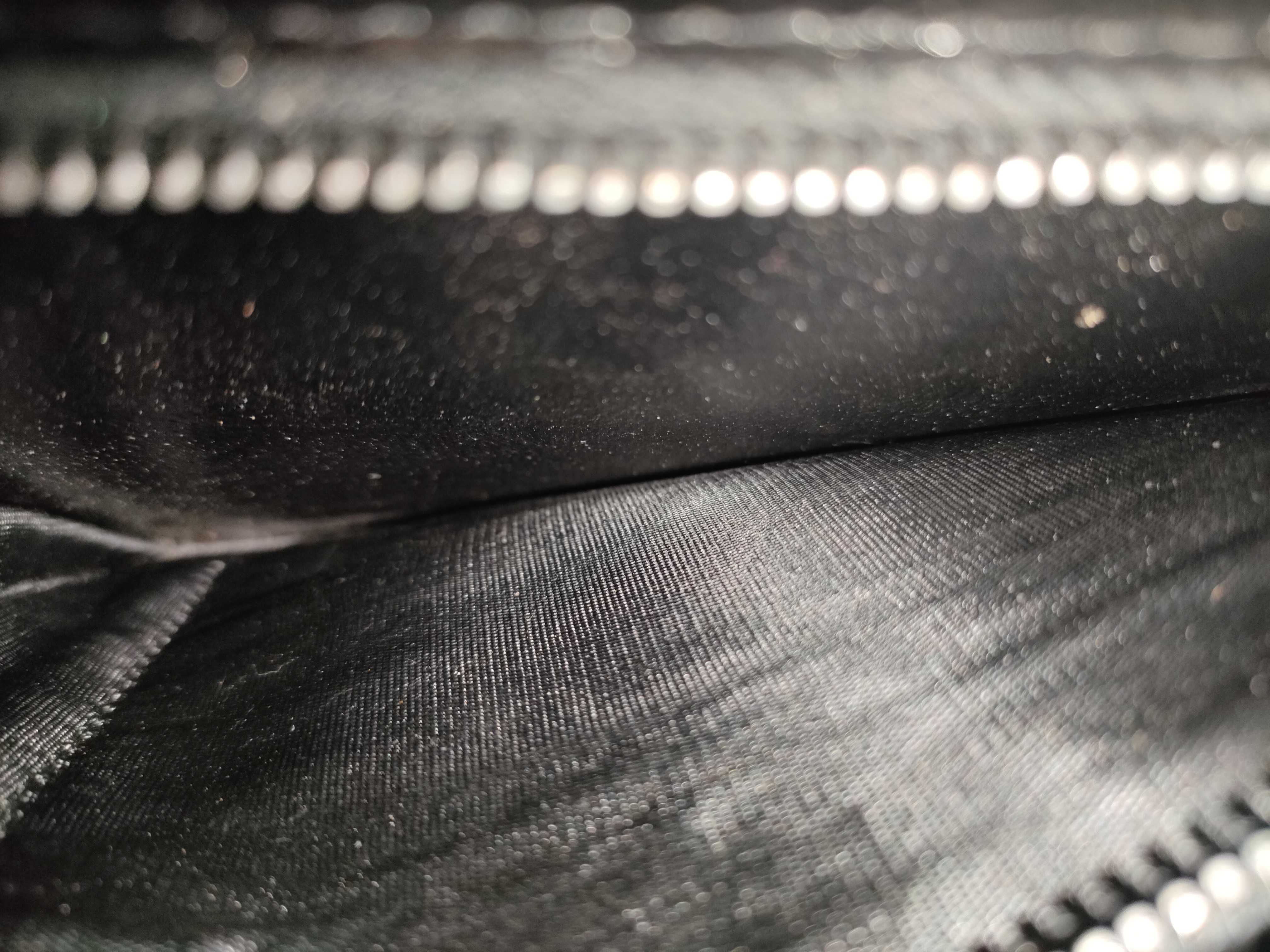 Leather Handbag, Black — view 11