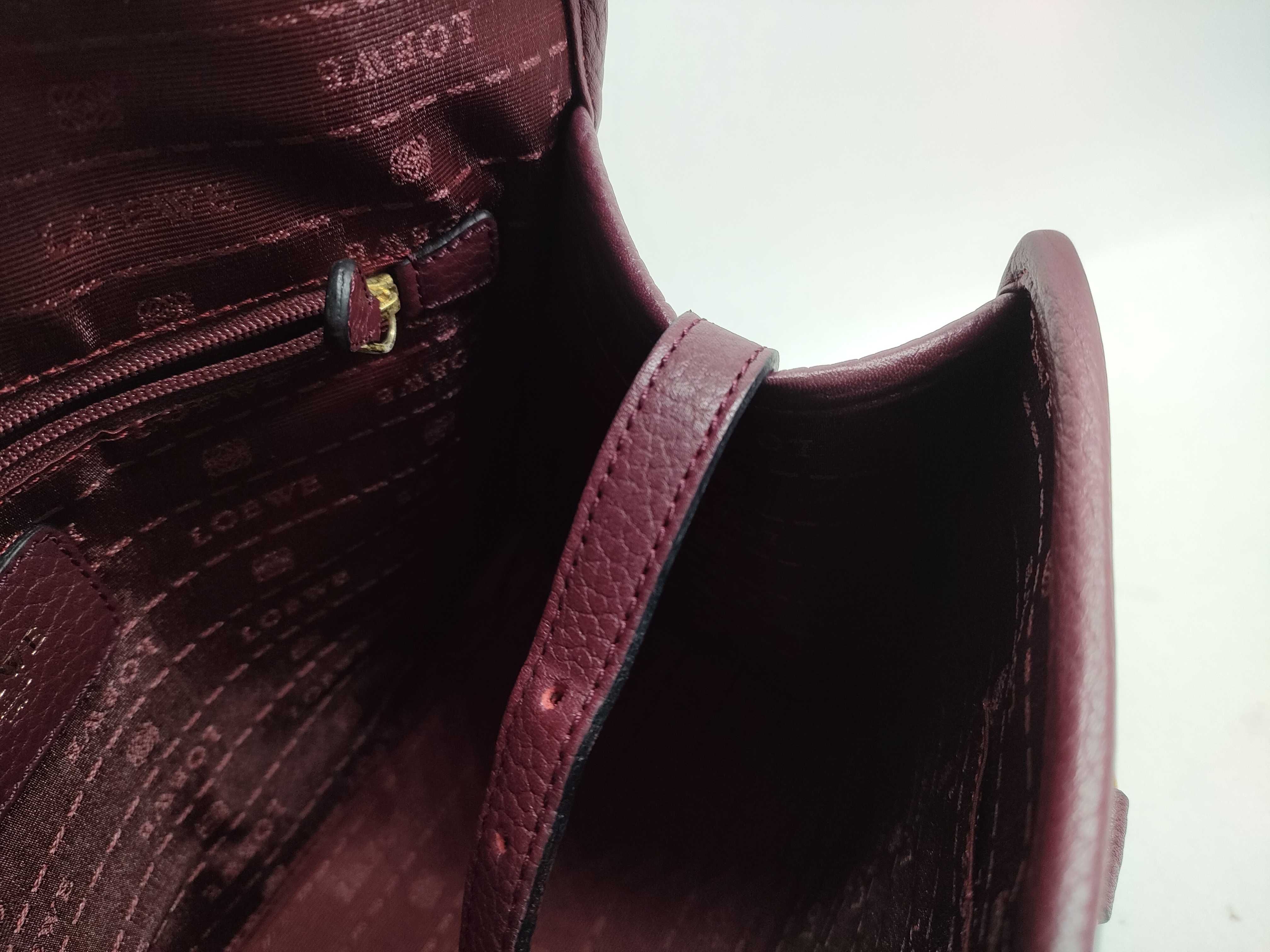Alamo Bordeaux Gold Hardware 2-way Handbag — view 11