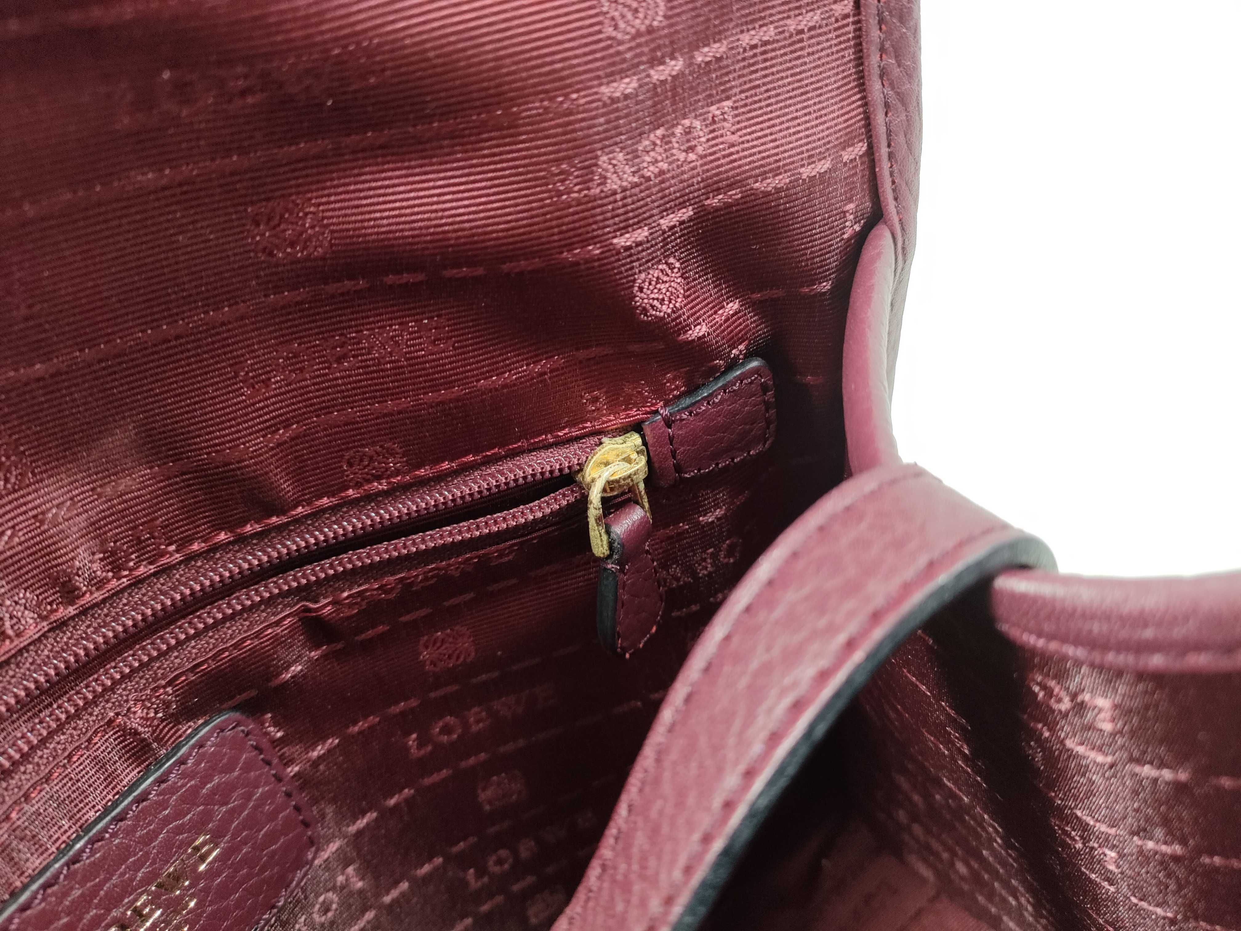 Alamo Bordeaux Gold Hardware 2-way Handbag — view 12