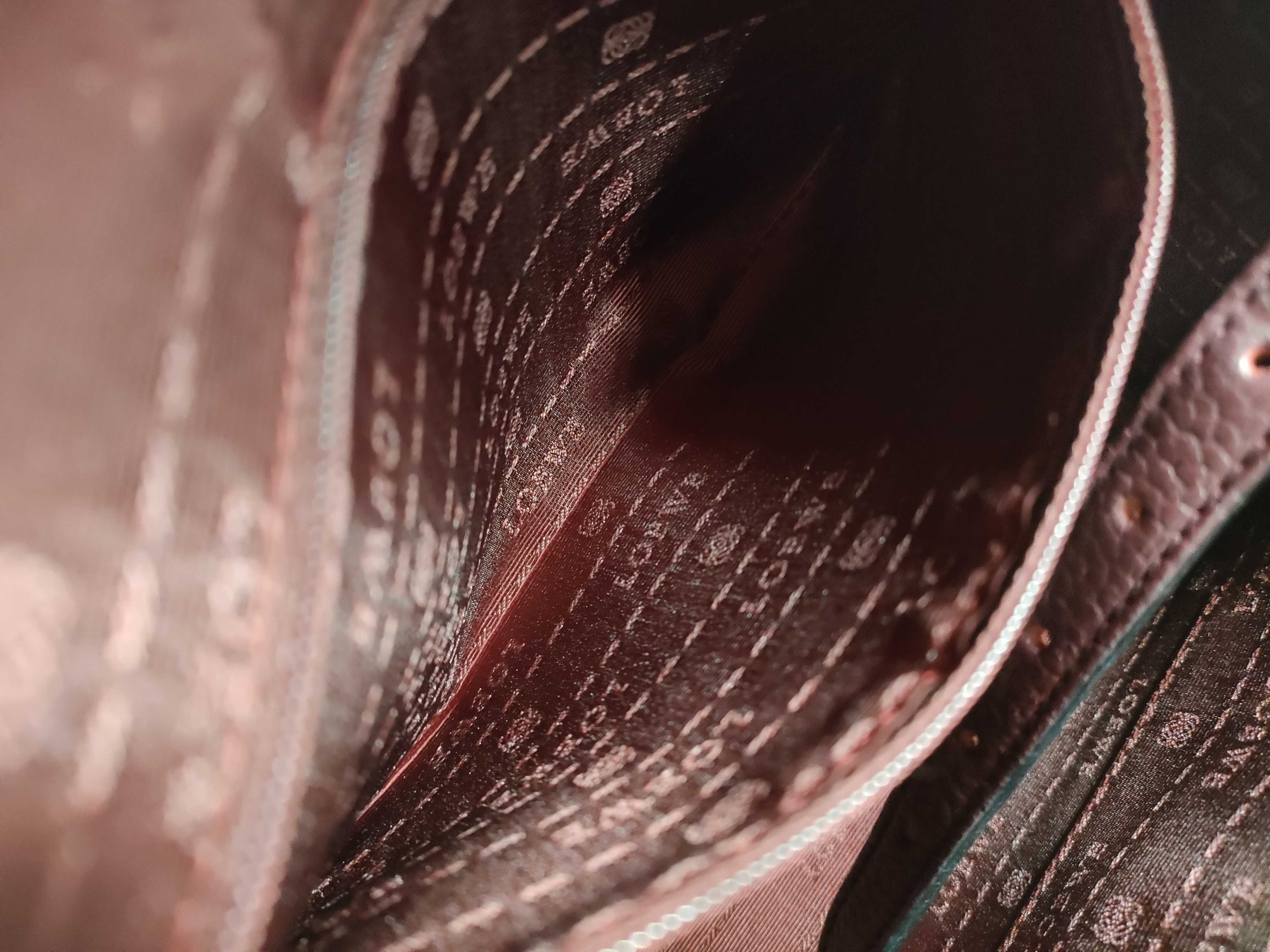 Alamo Bordeaux Gold Hardware 2-way Handbag — view 13