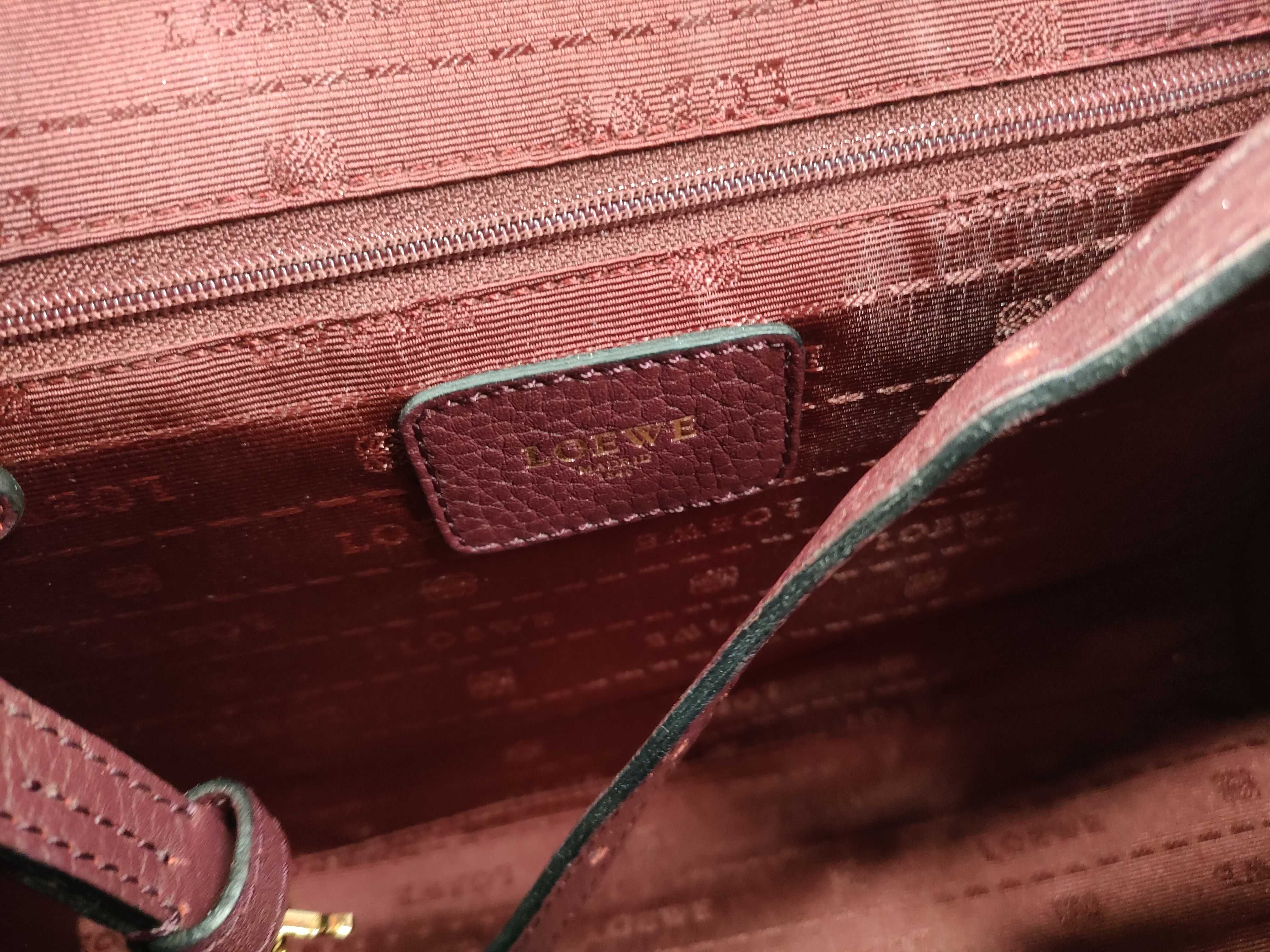 Alamo Bordeaux Gold Hardware 2-way Handbag — view 15