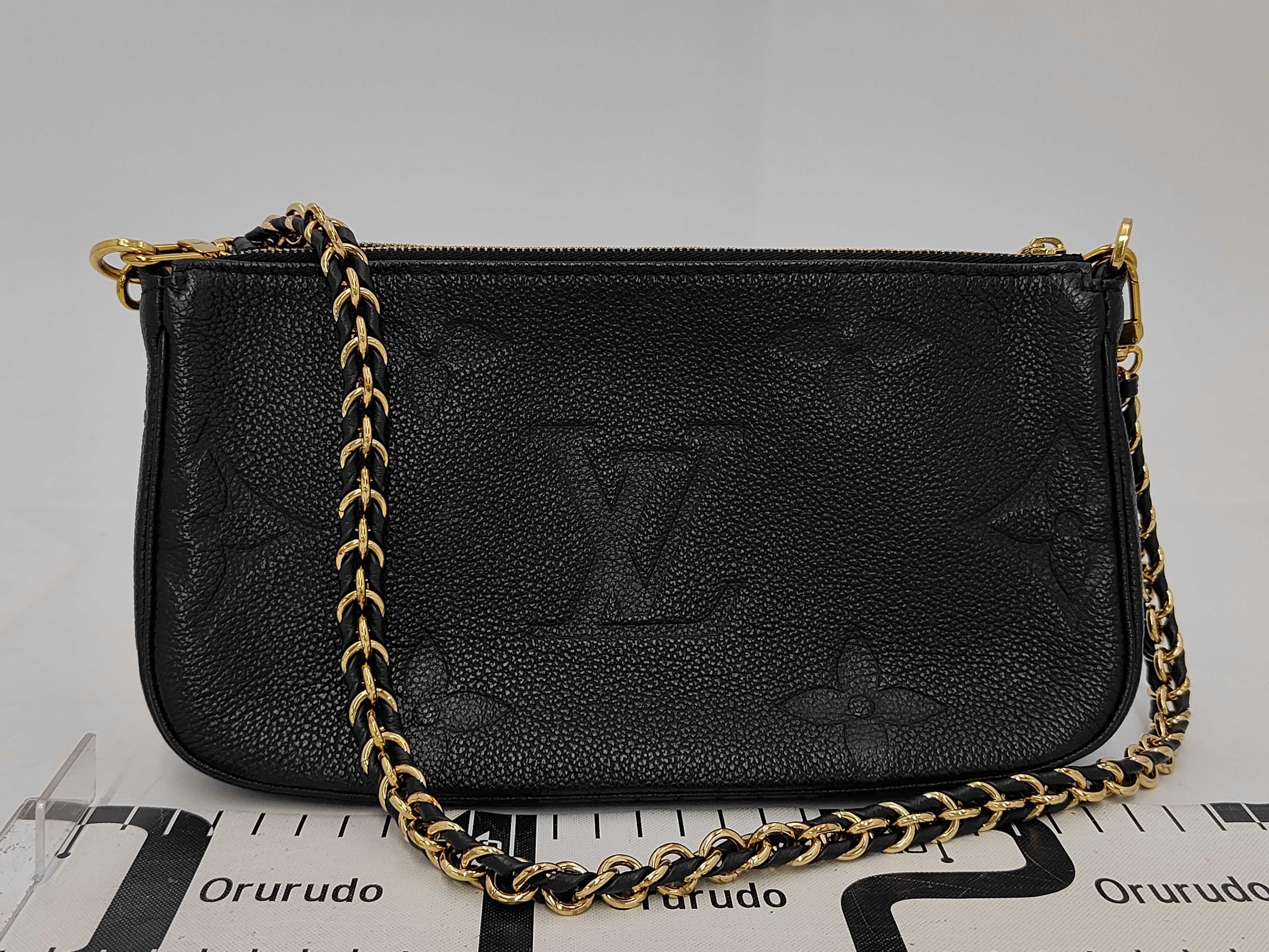 Multi Pochette Accessoires Monogram Empreinte M80399 Black Shoulder Bag — view 2