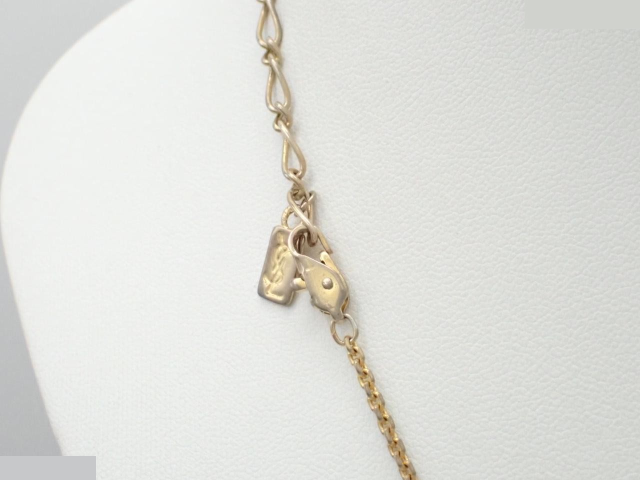 Logo necklace, neck circumference approximately 51 cm — view 2