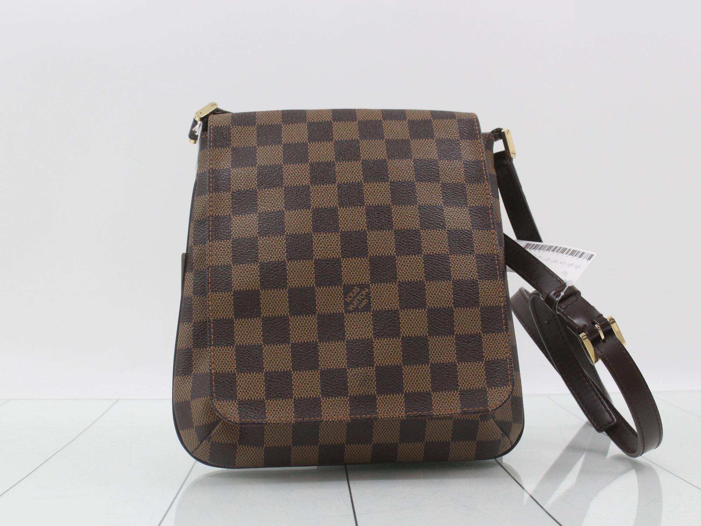 Damier Musette Salsa Long Strap Shoulder Bag