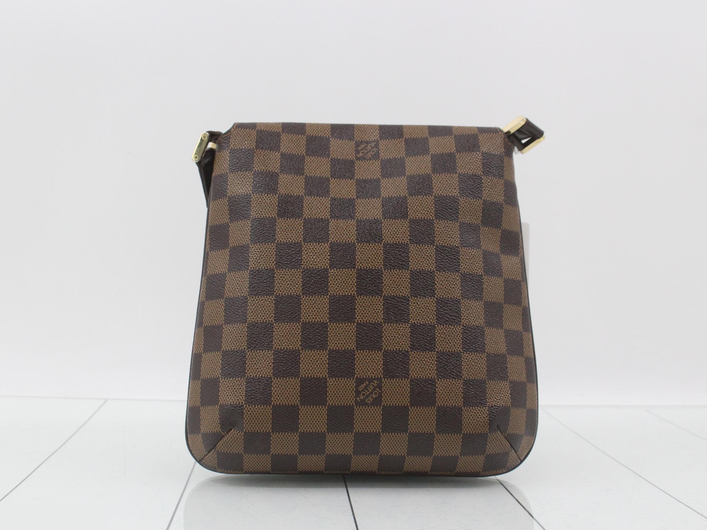Damier Musette Salsa Long Strap Shoulder Bag — view 2